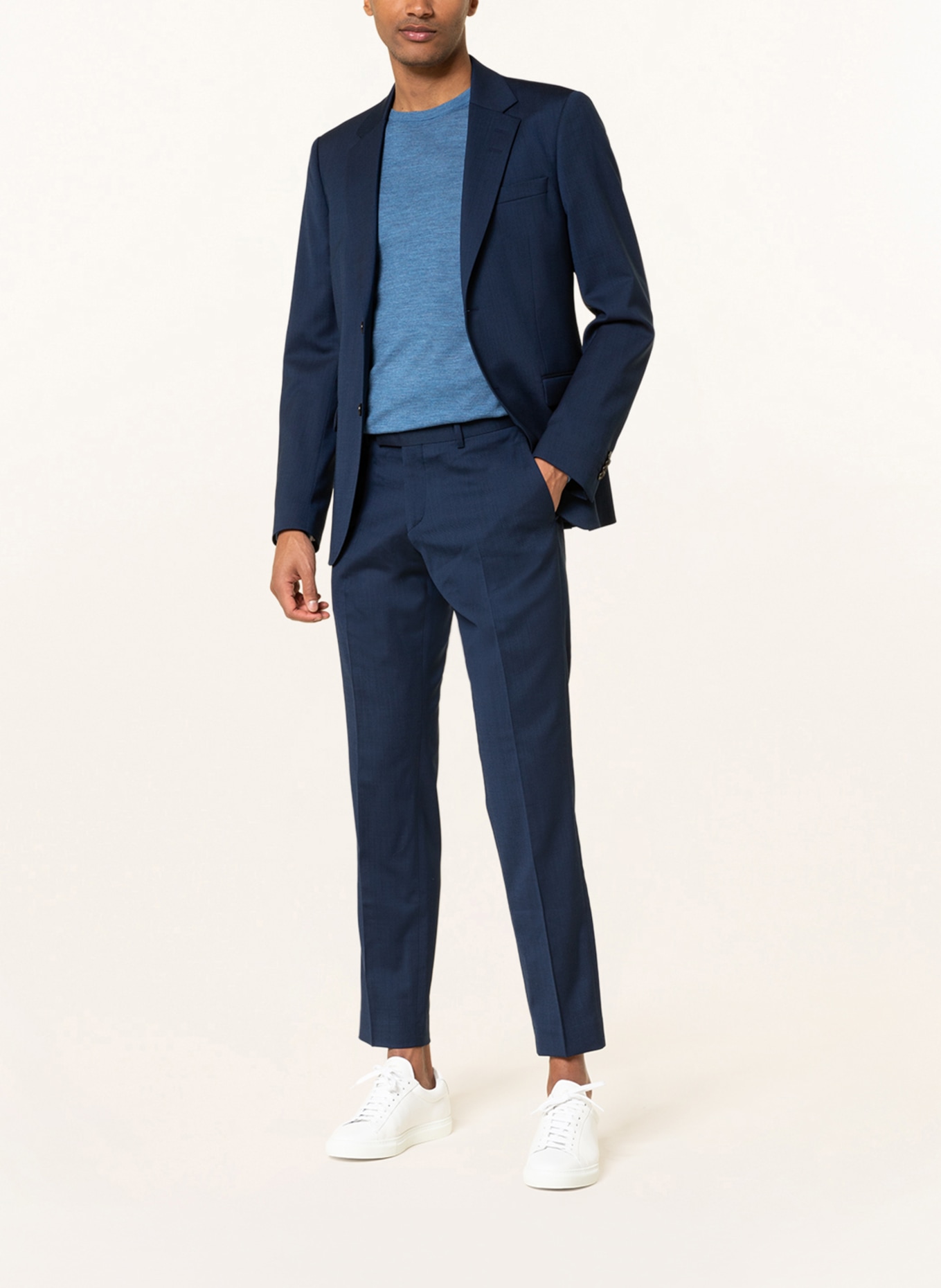 TIGER OF SWEDEN Suit trousers TORDON slim fit, Color: 208 blue (Image 2)