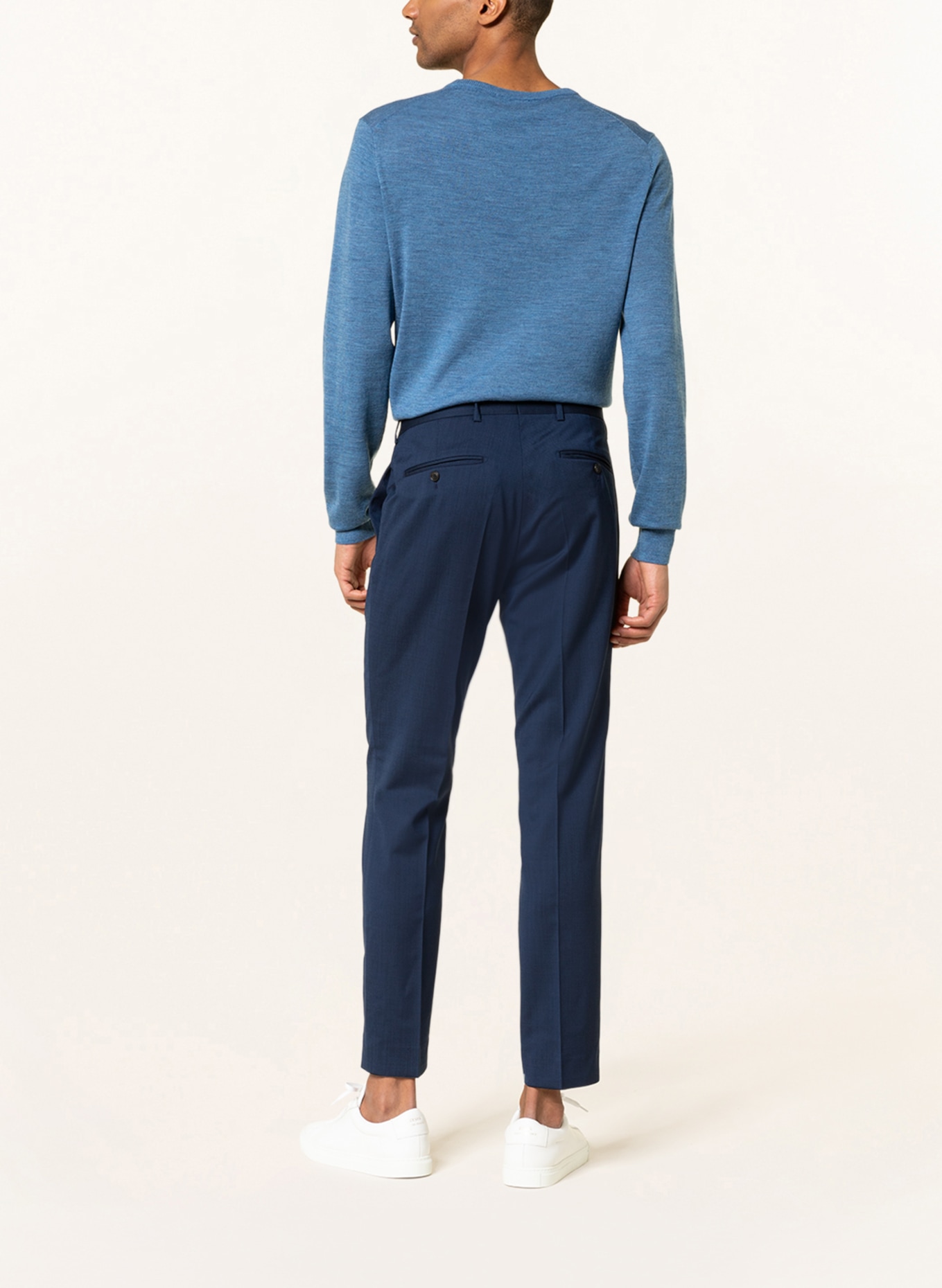 TIGER OF SWEDEN Spodnie garniturowe TORDON slim fit, Kolor: 208 blue (Obrazek 4)
