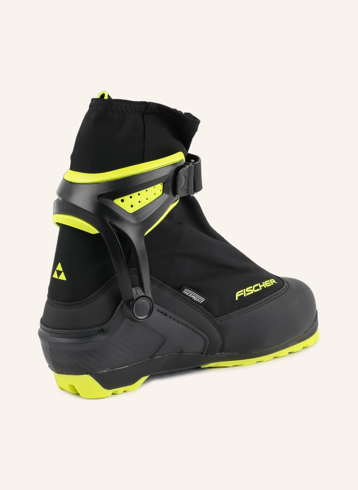 FISCHER Ski boots RC5 SKATE, Color: BLACK/ NEON YELLOW (Image 2)