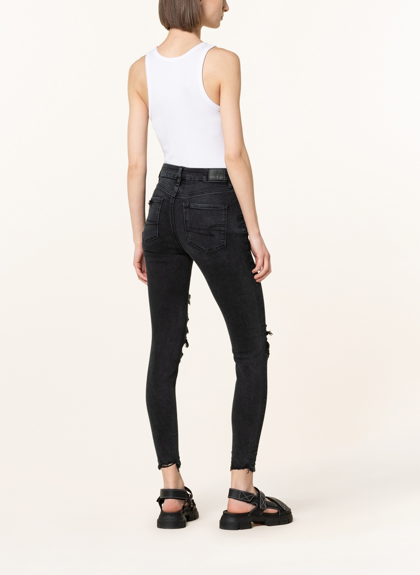 AMERICAN EAGLE Skinny Jeans, Farbe: 079 FADE TO BLACK (Bild 3)