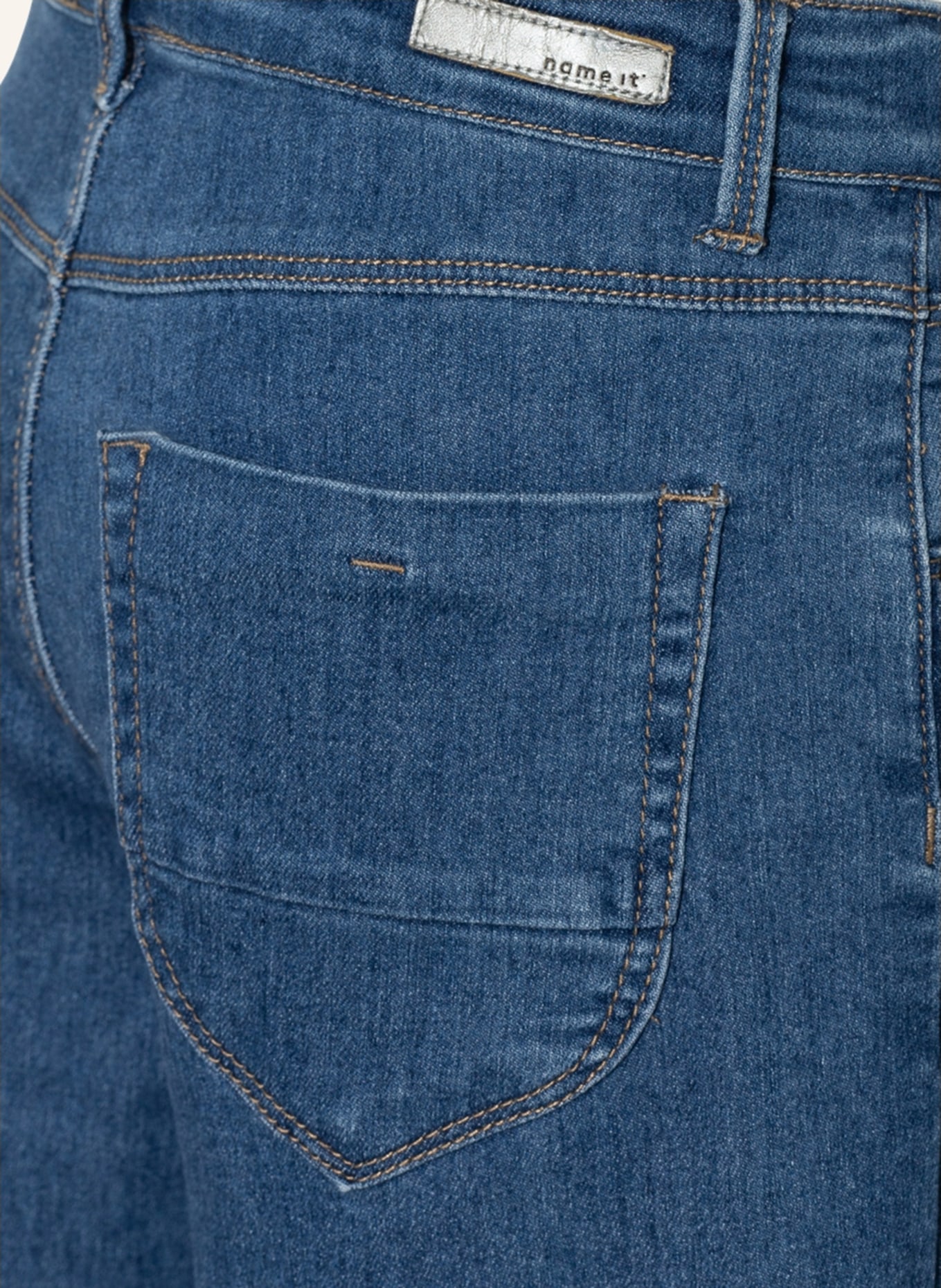 name it Kuloty jeansowe, Kolor: MEDIUM BLUE DENIM (Obrazek 3)