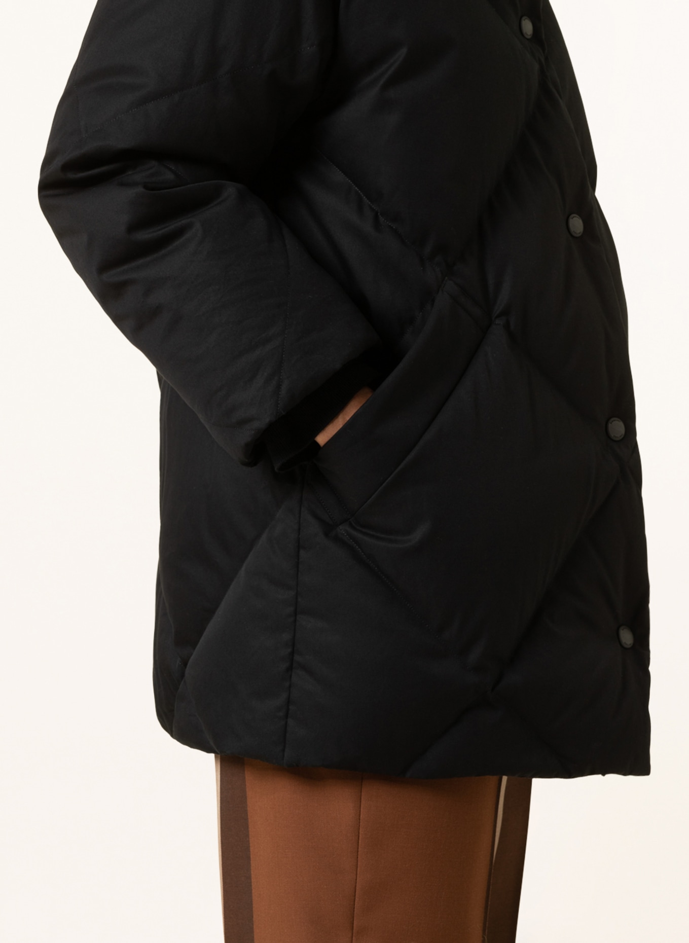 BURBERRY Down coat CAWSTON, Color: BLACK (Image 4)
