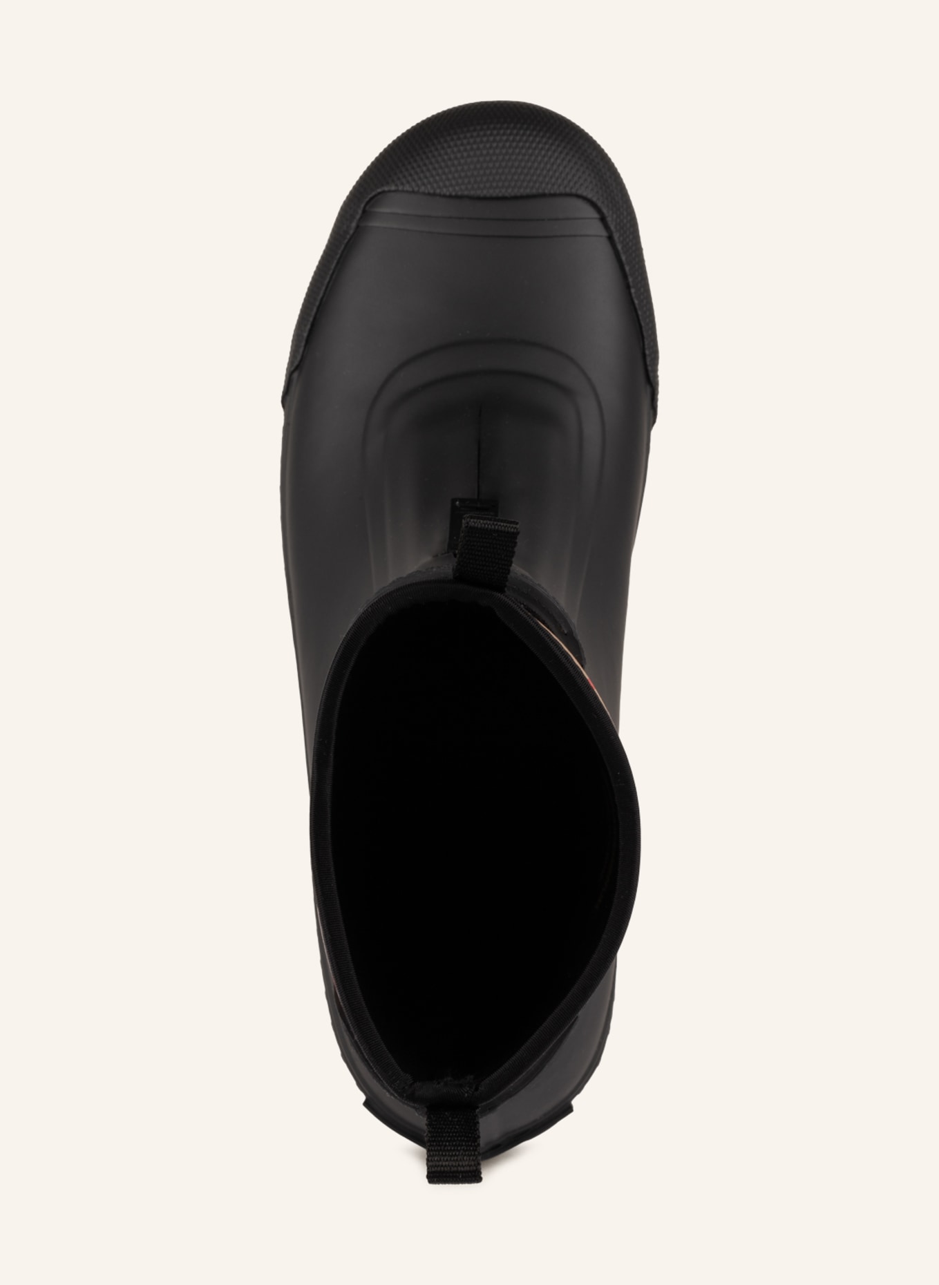 BURBERRY Rubber boots FLINTON, Color: BLACK/ BEIGE (Image 5)