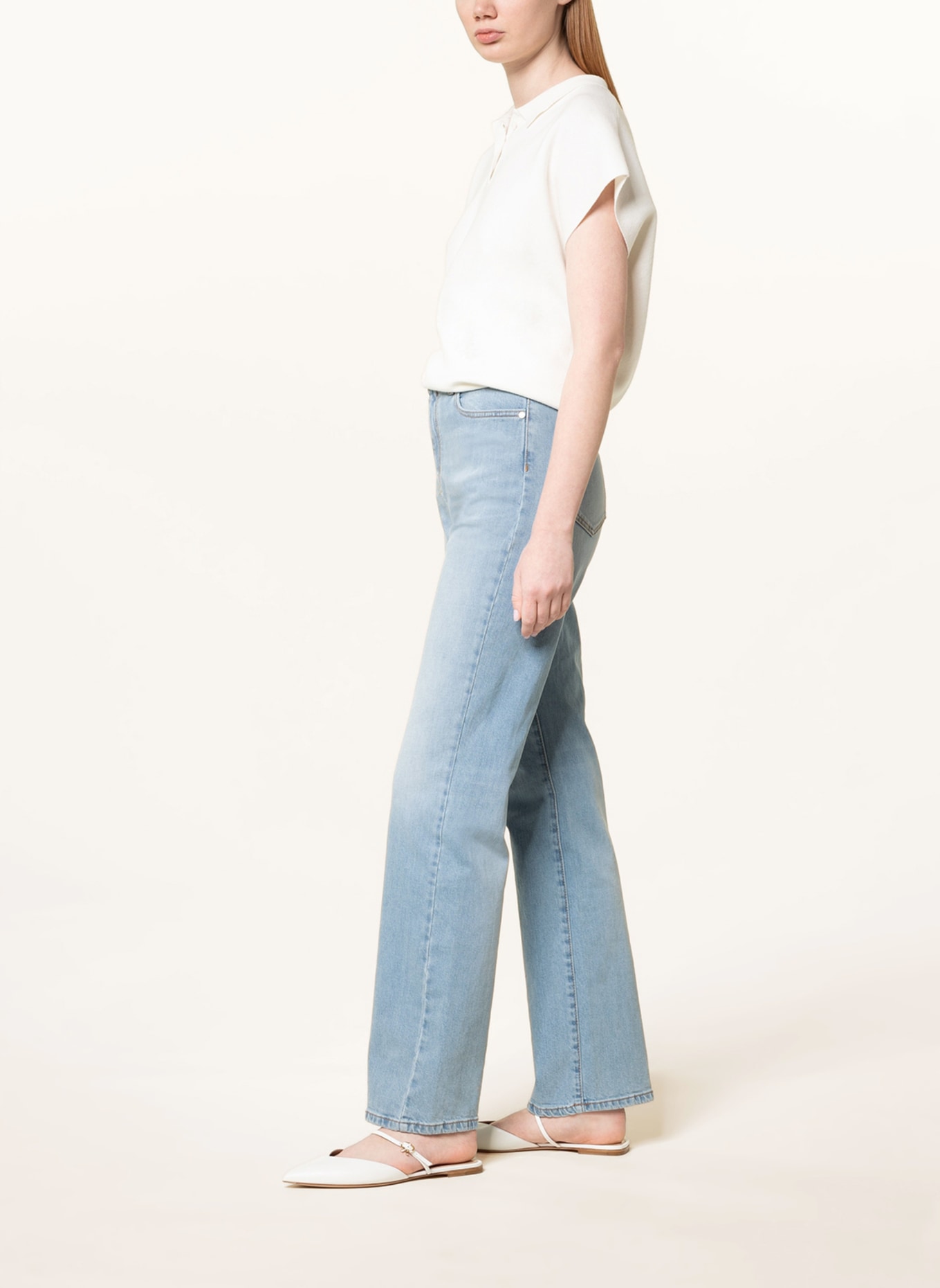 MaxMara STUDIO Jeans SEVRES , Farbe: 009 BLUE AZURE (Bild 4)