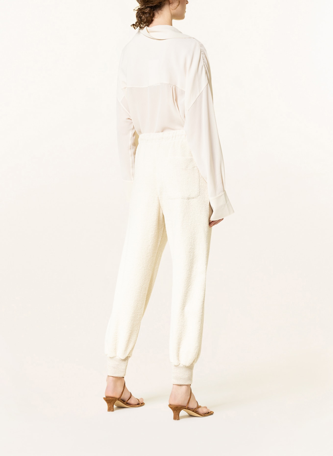LOEWE Trousers in jogger style, Color: ECRU (Image 3)