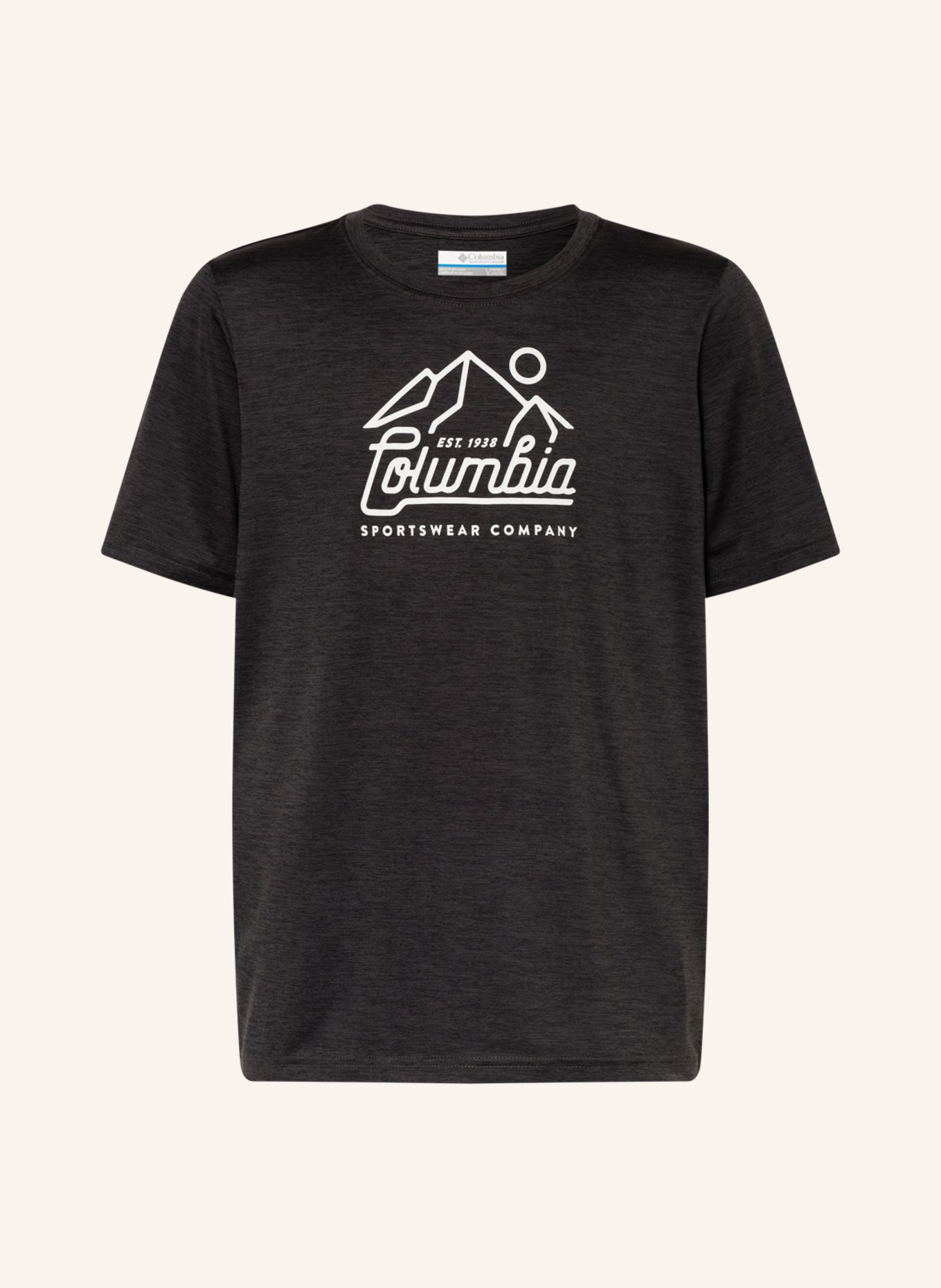 Columbia T-shirt , Kolor: CZARNY (Obrazek 1)