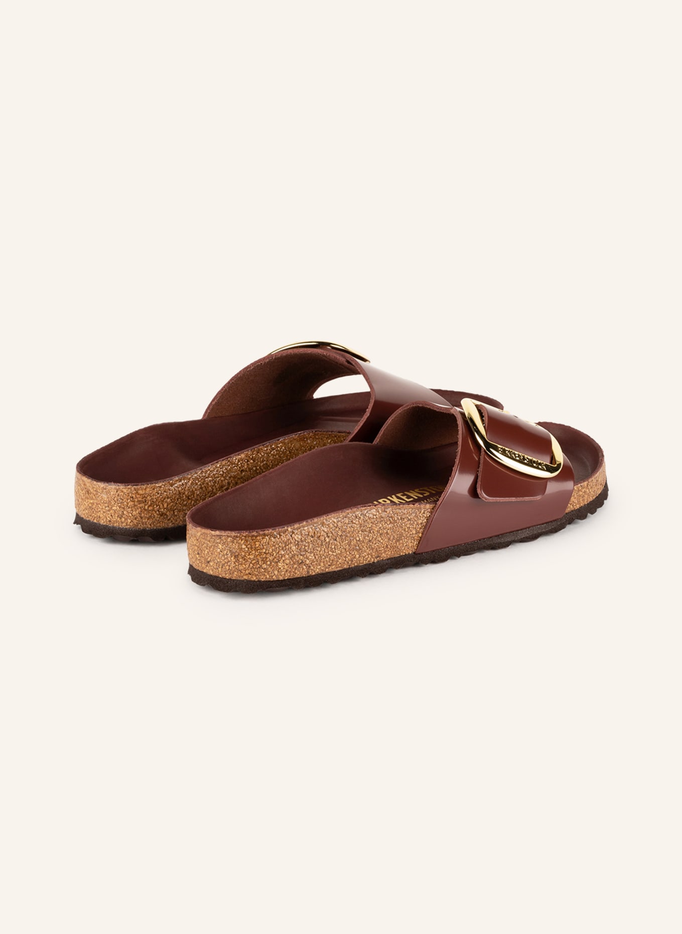 BIRKENSTOCK Klapki MADRID BIG BUCKLE: BRĄZOWY