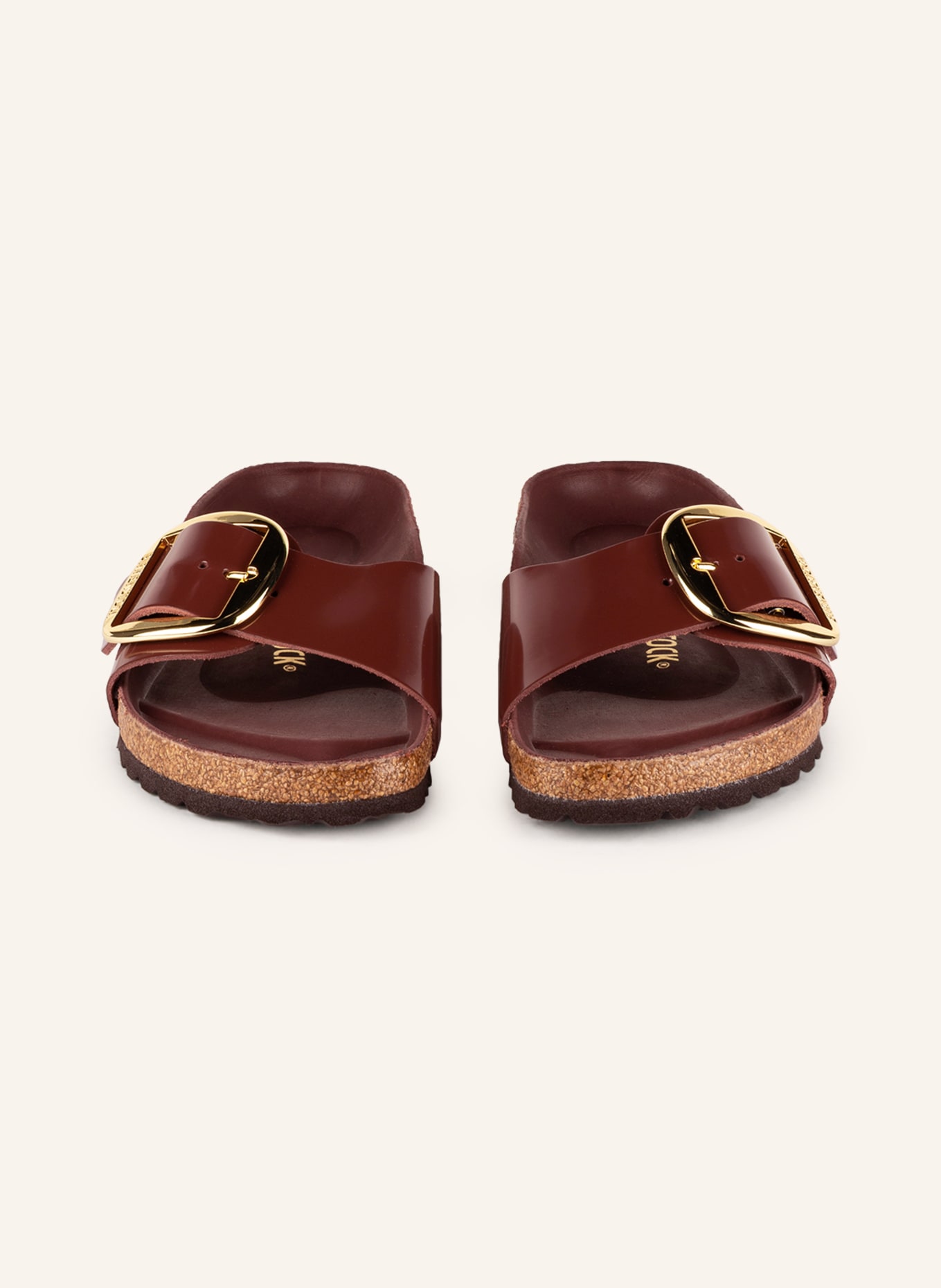 BIRKENSTOCK Klapki MADRID BIG BUCKLE: BRĄZOWY