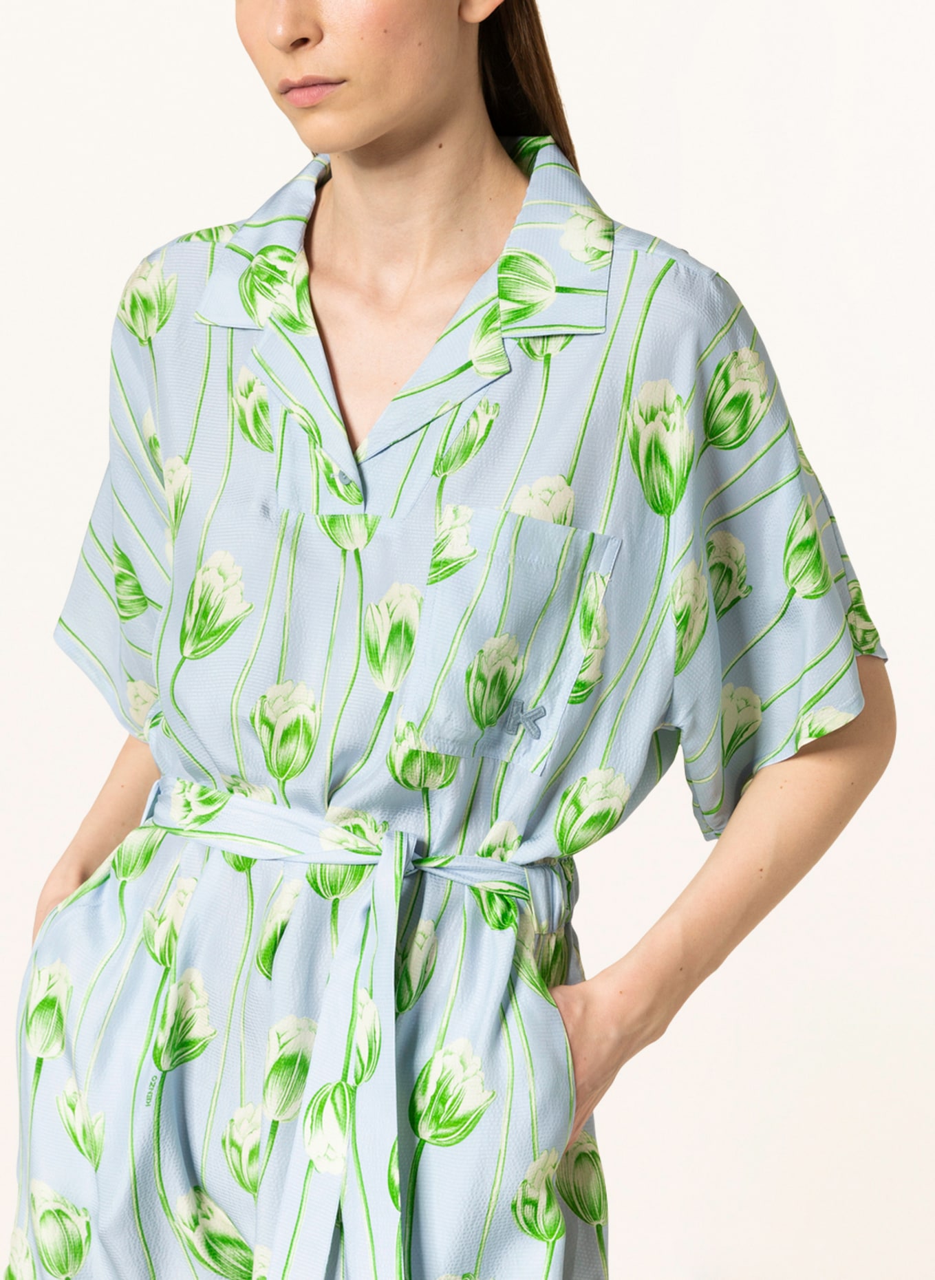 Kenzo discount silk dress