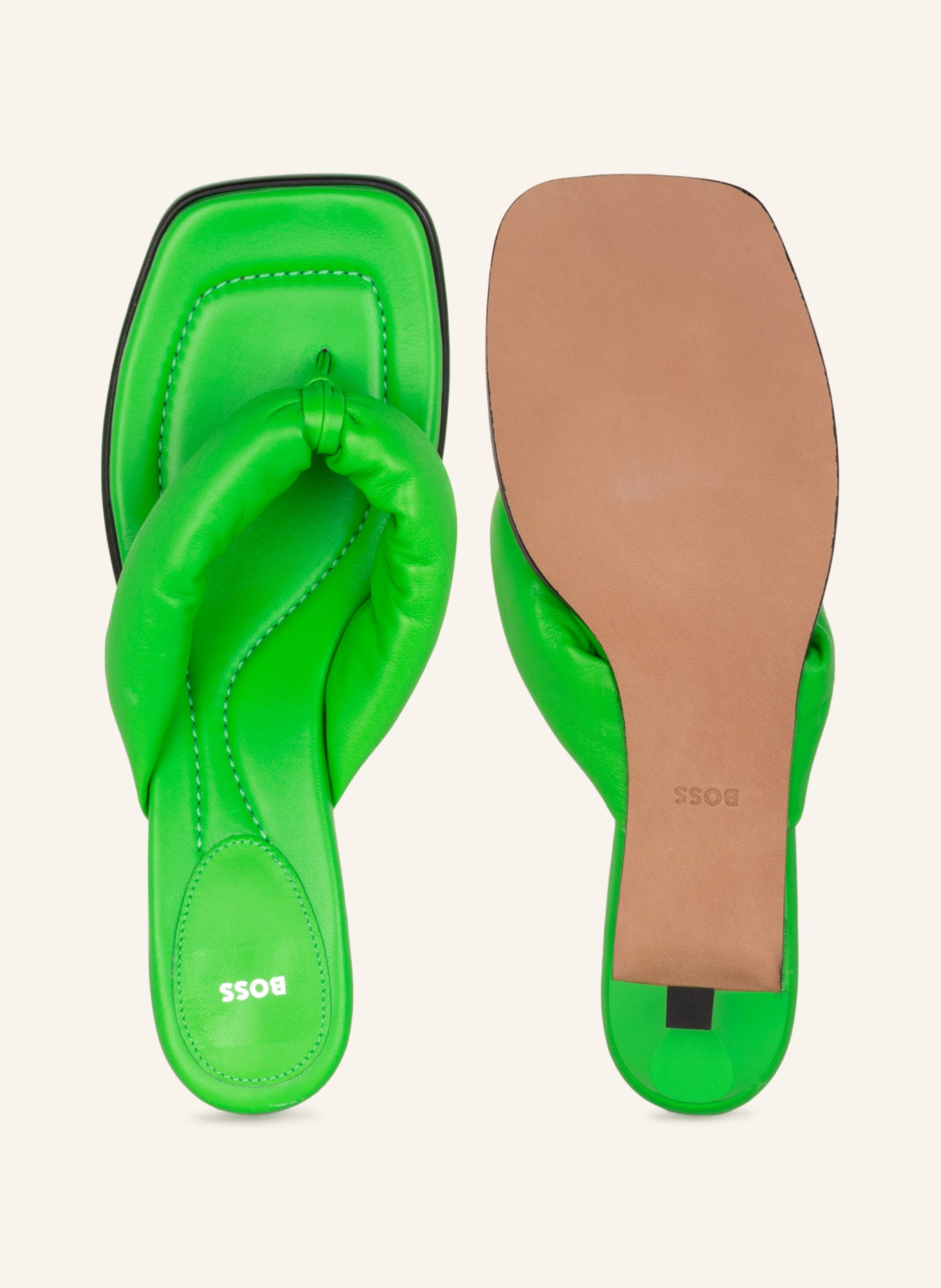 BOSS Flip Flops GILLIAN, Color: LIGHT GREEN (Image 5)