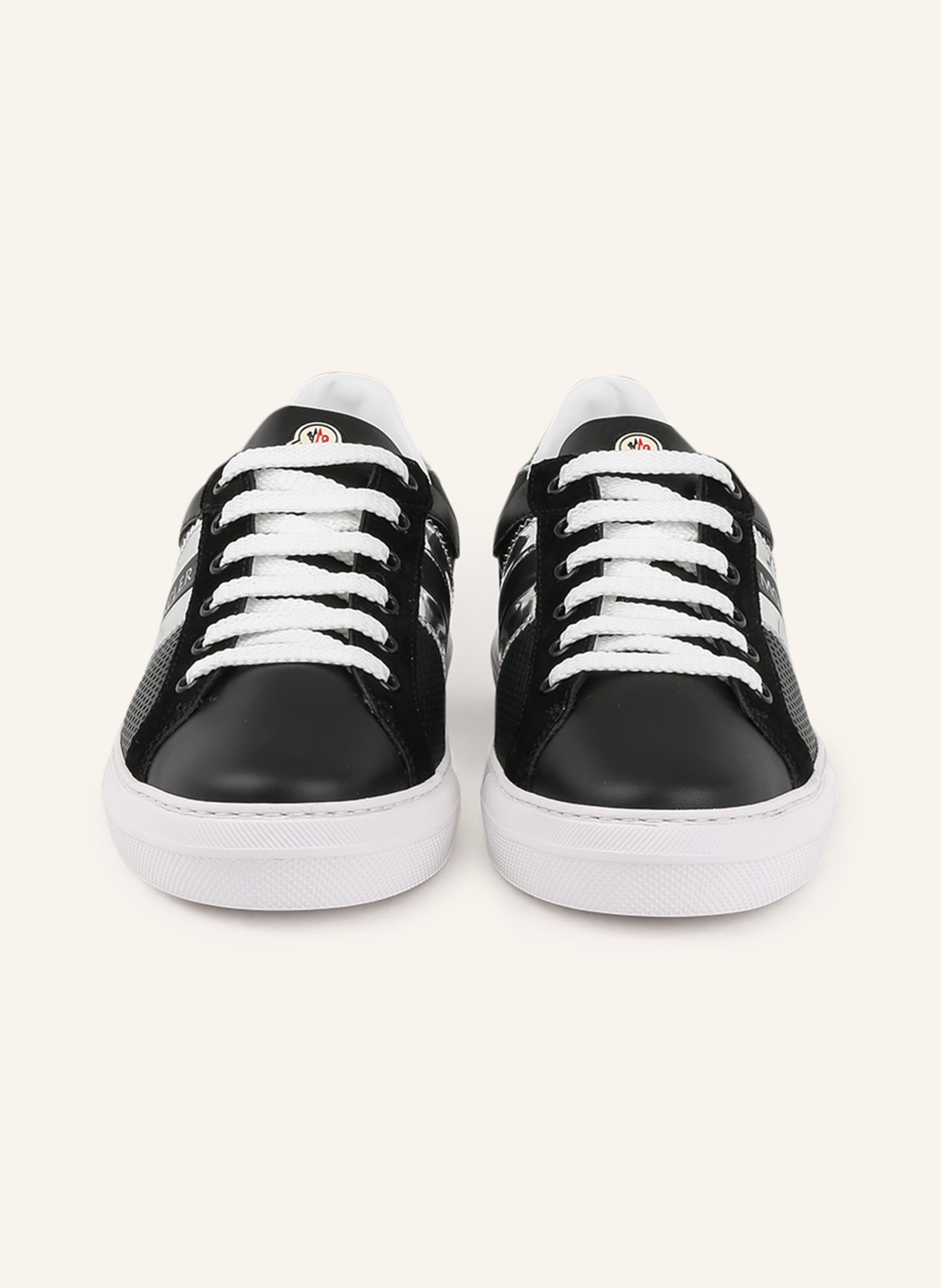 MONCLER Sneakers ARIEL, Color: BLACK/ SILVER (Image 3)