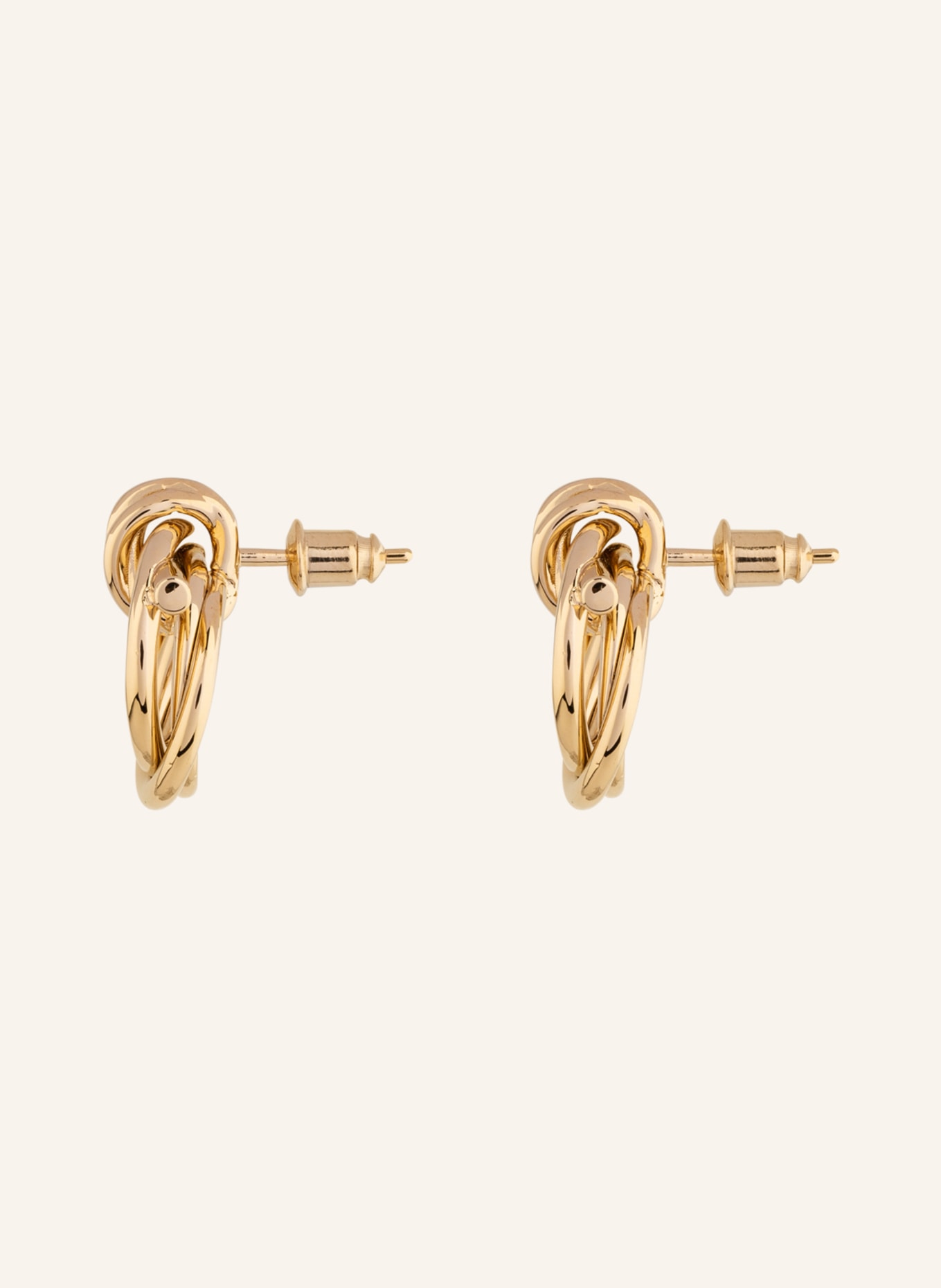 FERRAGAMO Stud earrings GANCIO, Color: GOLD (Image 2)