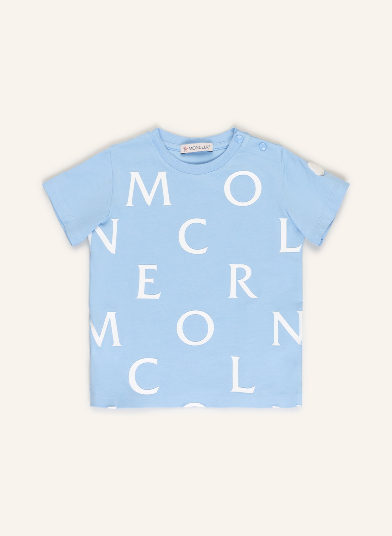 MONCLER enfant T-Shirt , Farbe: HELLBLAU (Bild 1)