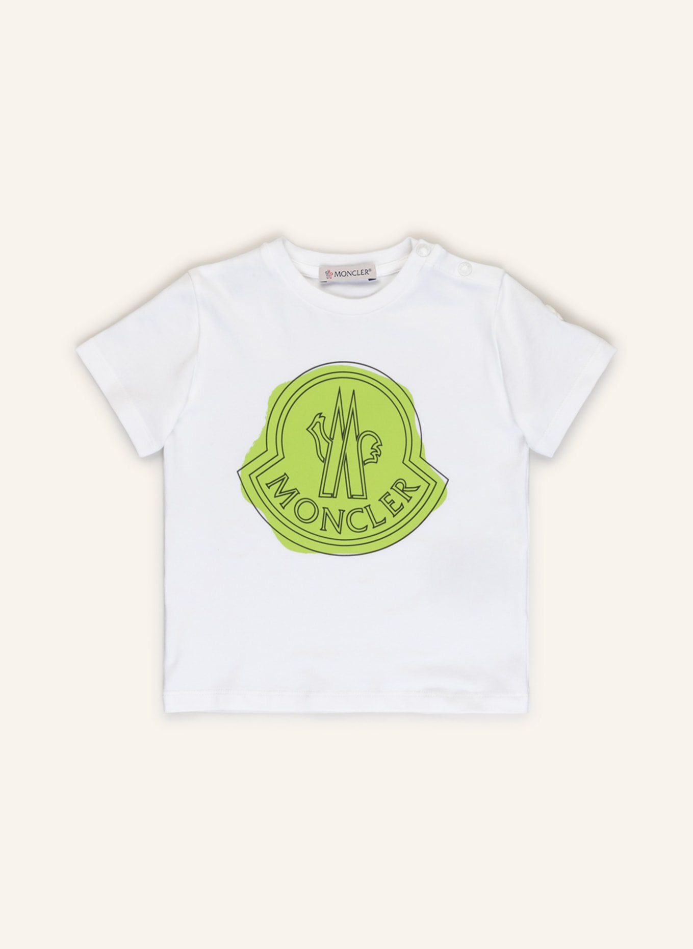 MONCLER enfant T-Shirt , Farbe: WEISS (Bild 1)