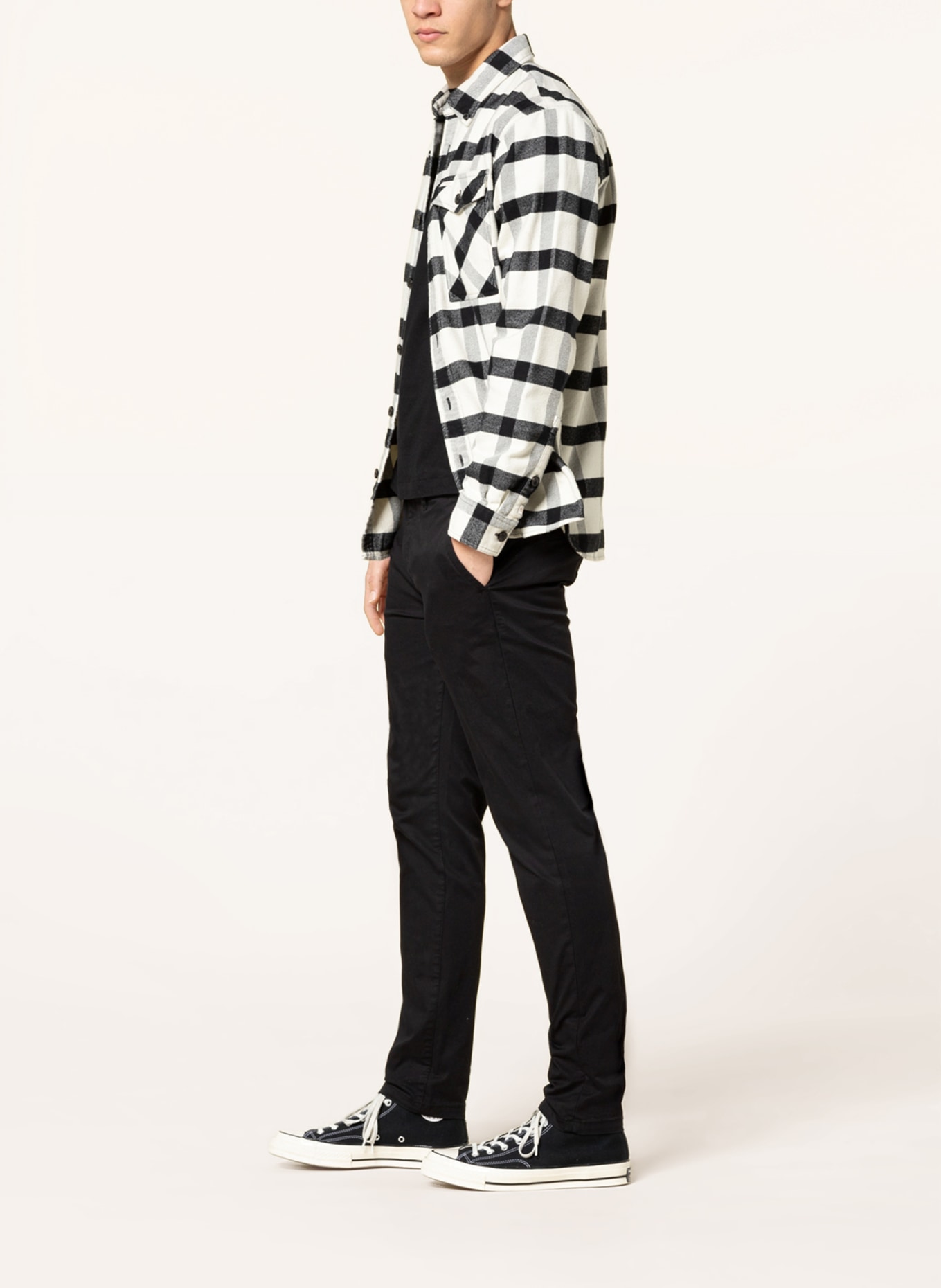 SCOTCH & SODA Chino MOTT Super Slim Fit , Farbe: SCHWARZ (Bild 4)