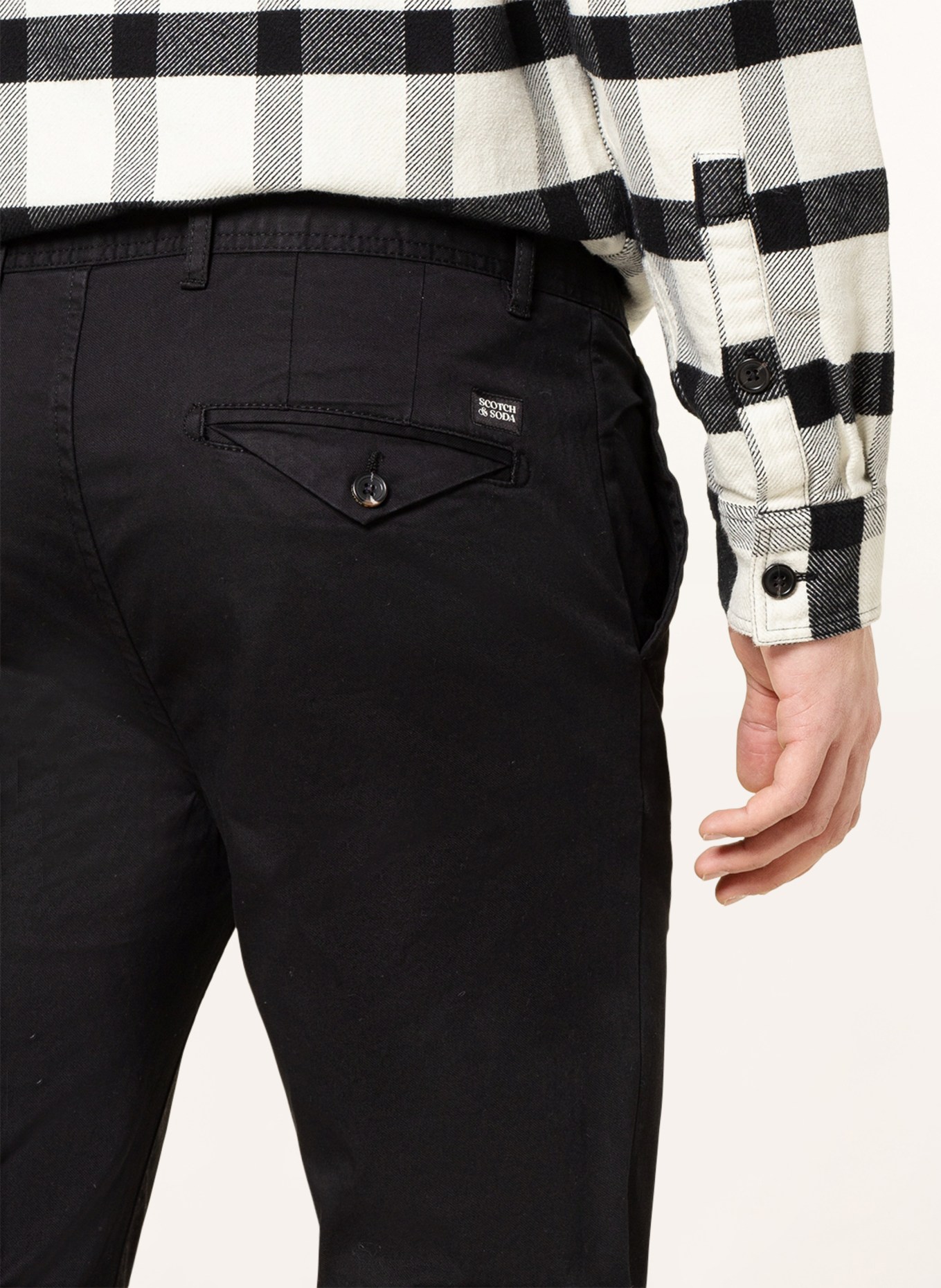SCOTCH & SODA Chino MOTT Super Slim Fit , Farbe: SCHWARZ (Bild 5)
