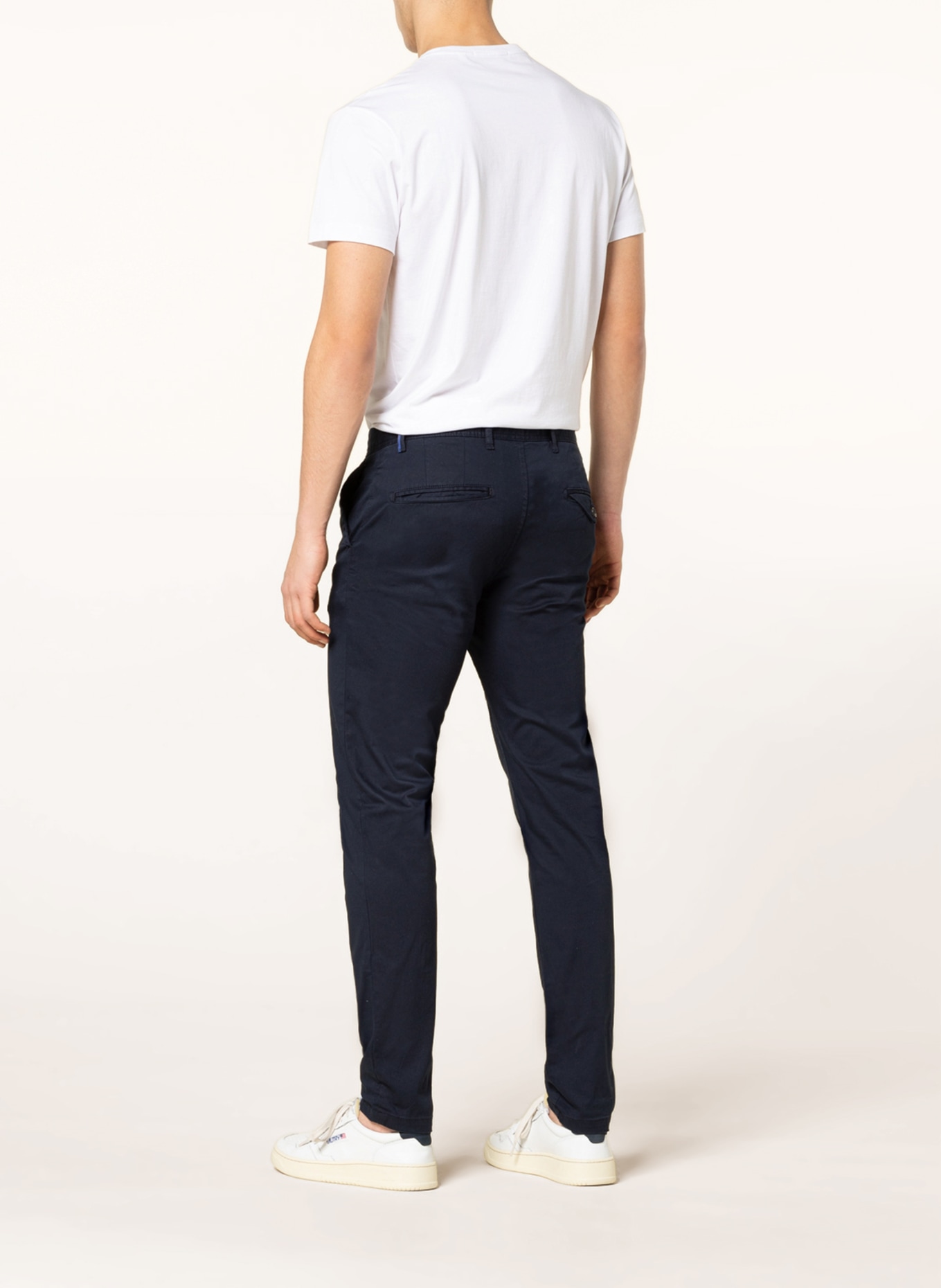 SCOTCH & SODA Chino MOTT Super Slim Fit : DUNKELBLAU