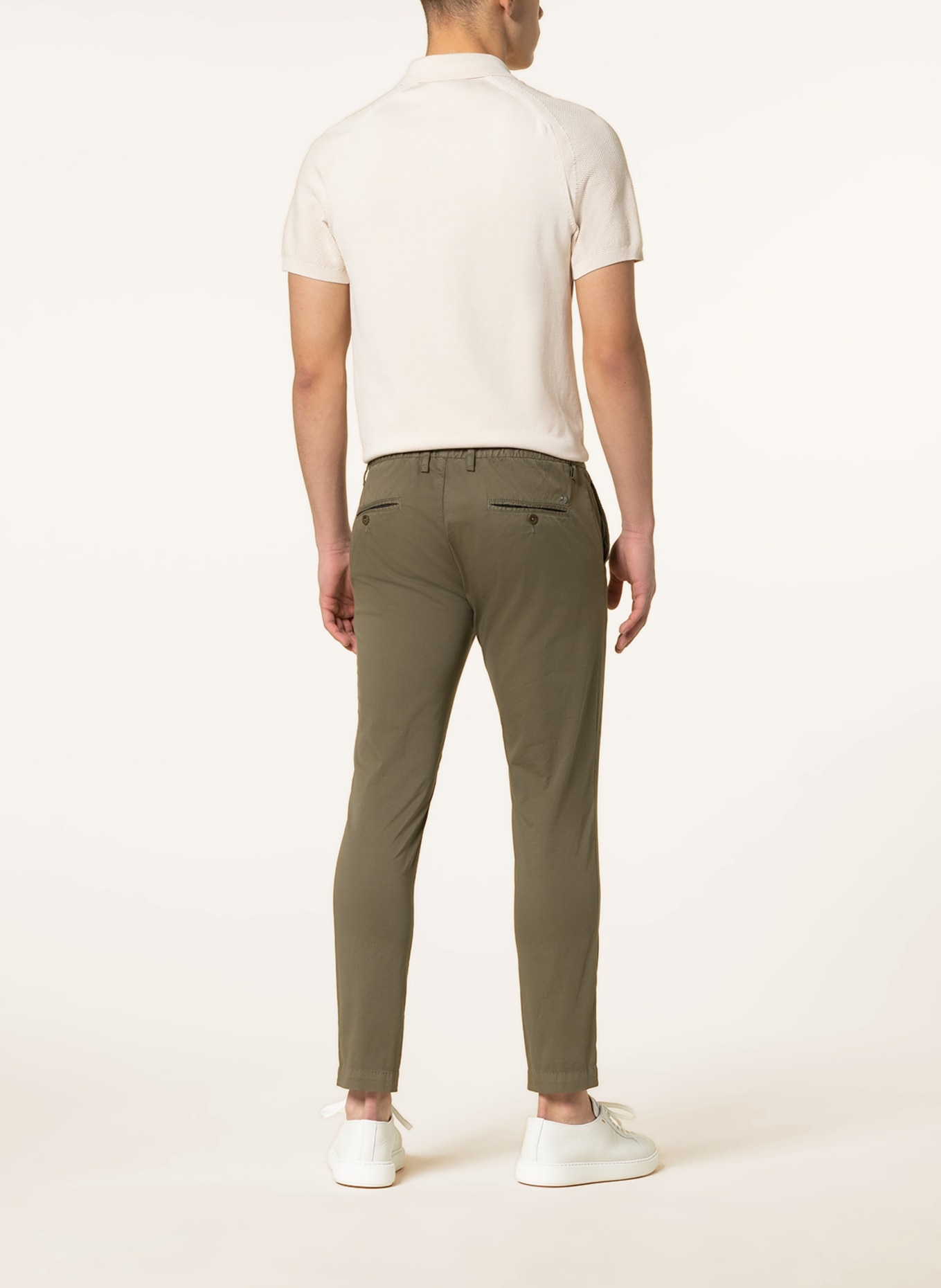 ALBERTO Chinosy JUMP slim fit: KHAKI