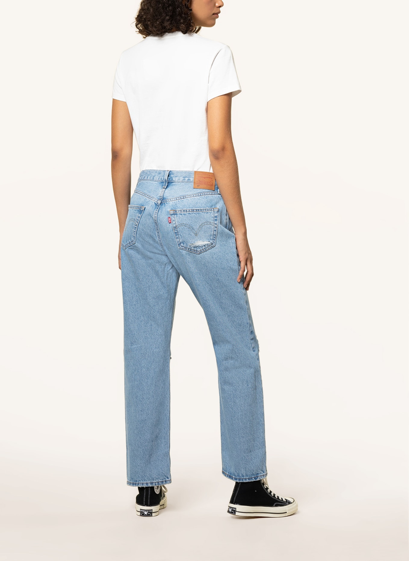 Levi's® Straight jeans 90S 501, Color: 04 Med Indigo - Worn In (Image 3)
