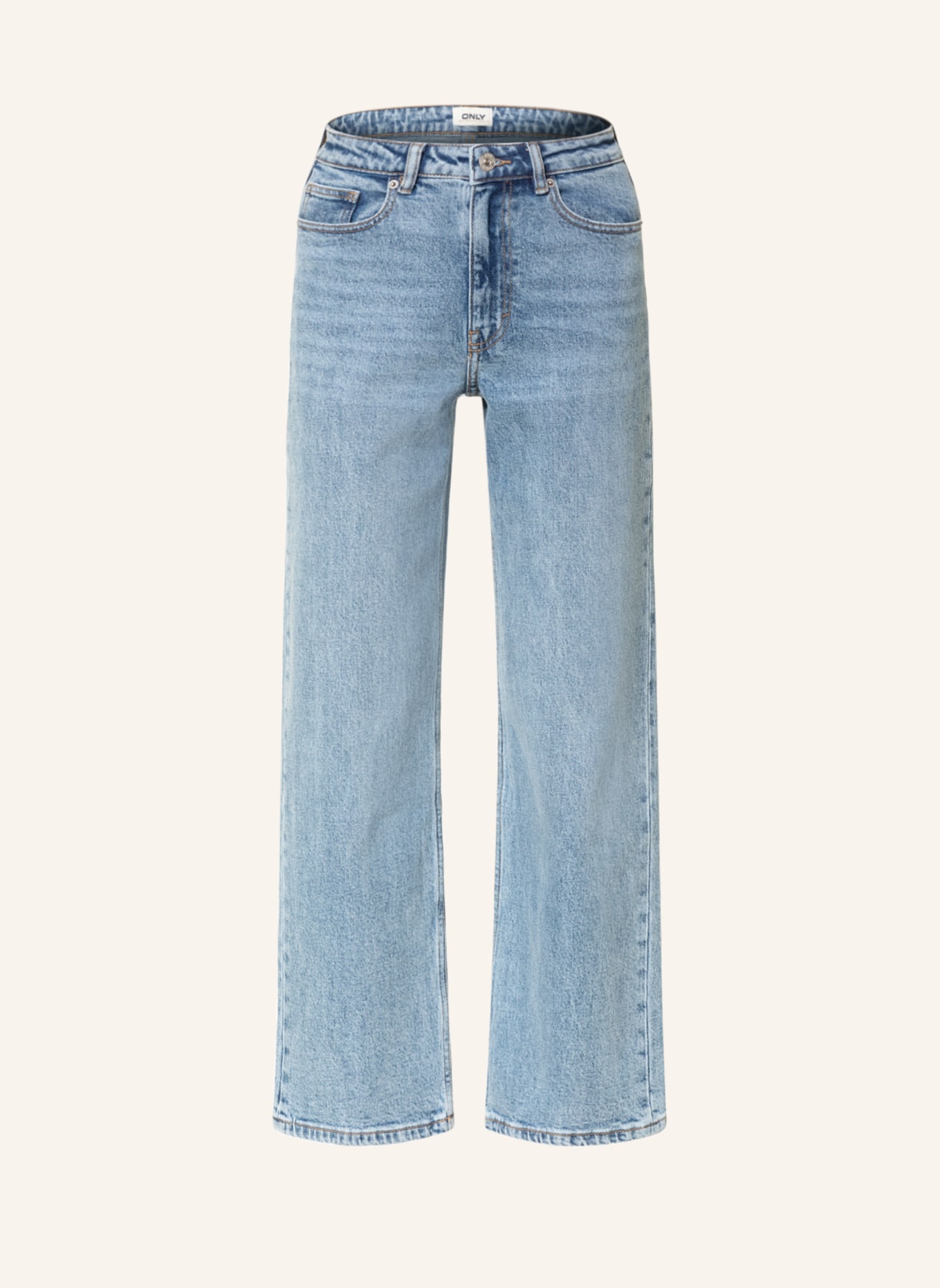 ONLY Straight Jeans, Farbe: Medium Blue Denim/NAS365 (Bild 1)