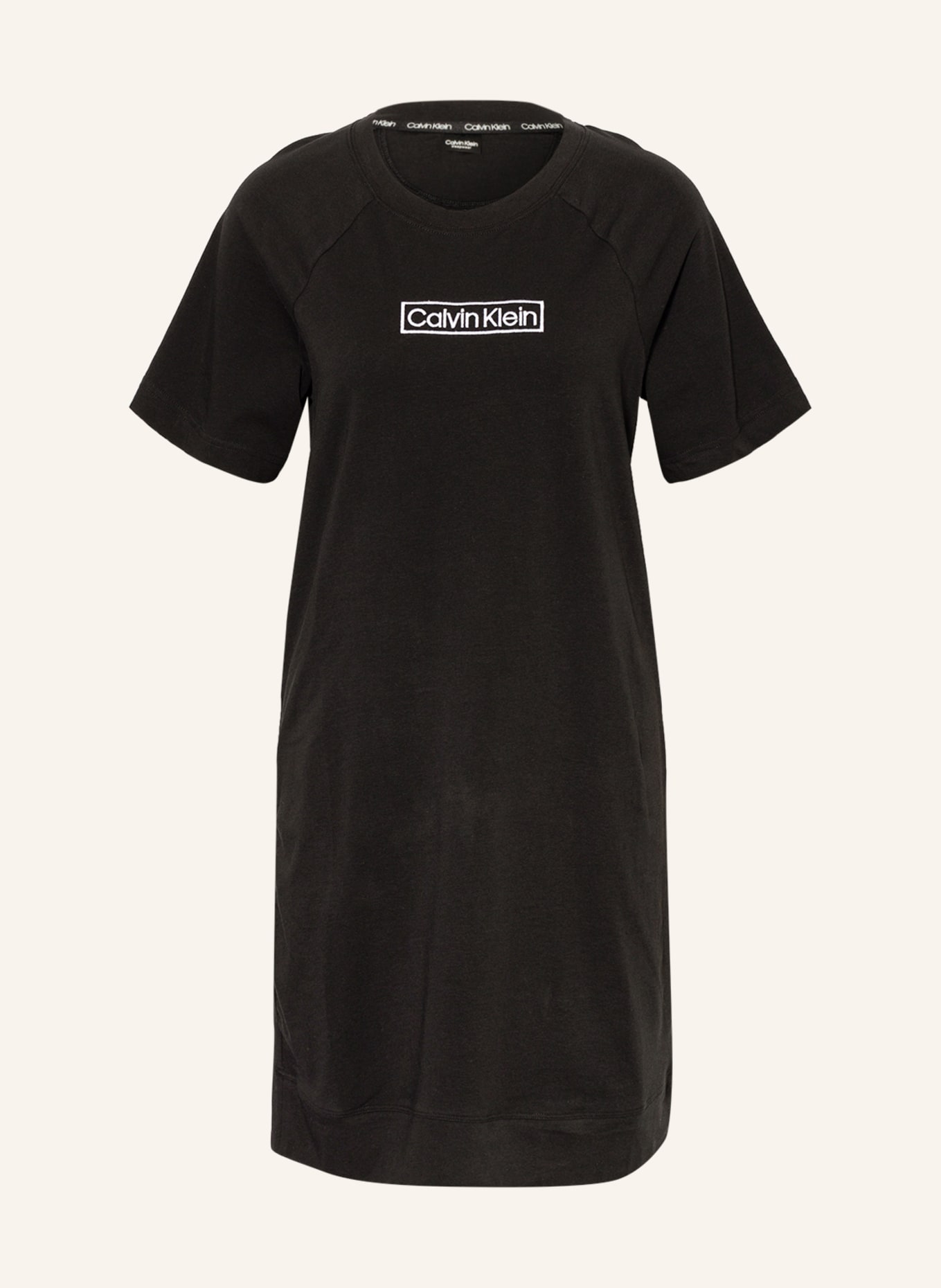 Calvin Klein Nightgown REIMAGINED HERITAGE , Color: BLACK (Image 1)