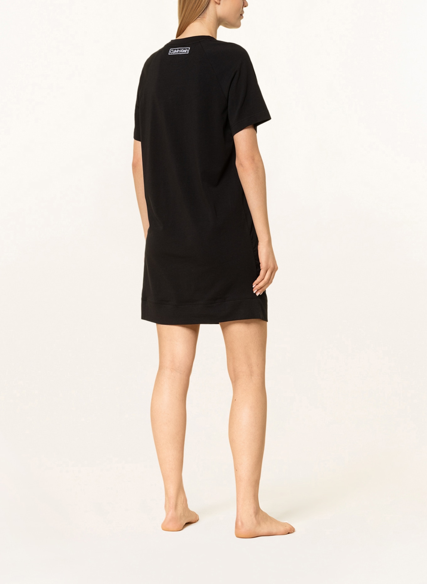 Calvin Klein Nightgown REIMAGINED HERITAGE , Color: BLACK (Image 3)