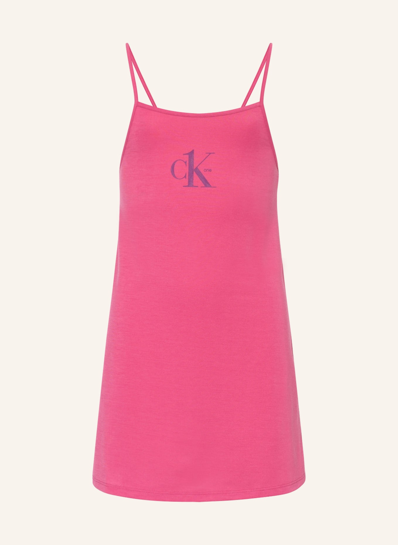 Calvin Klein Noční košile CK ONE, Barva: FUCHSIOVÁ (Obrázek 1)