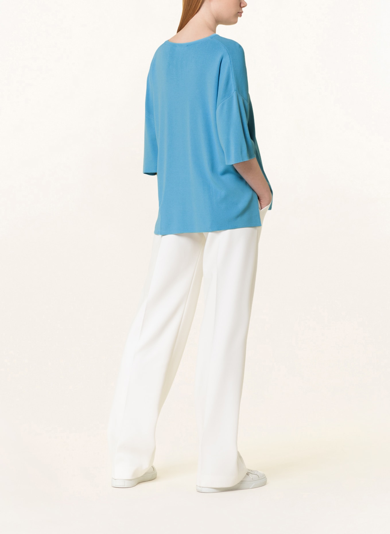 RIANI Pullover mit 3/4-Arm , Farbe: HELLBLAU (Bild 3)