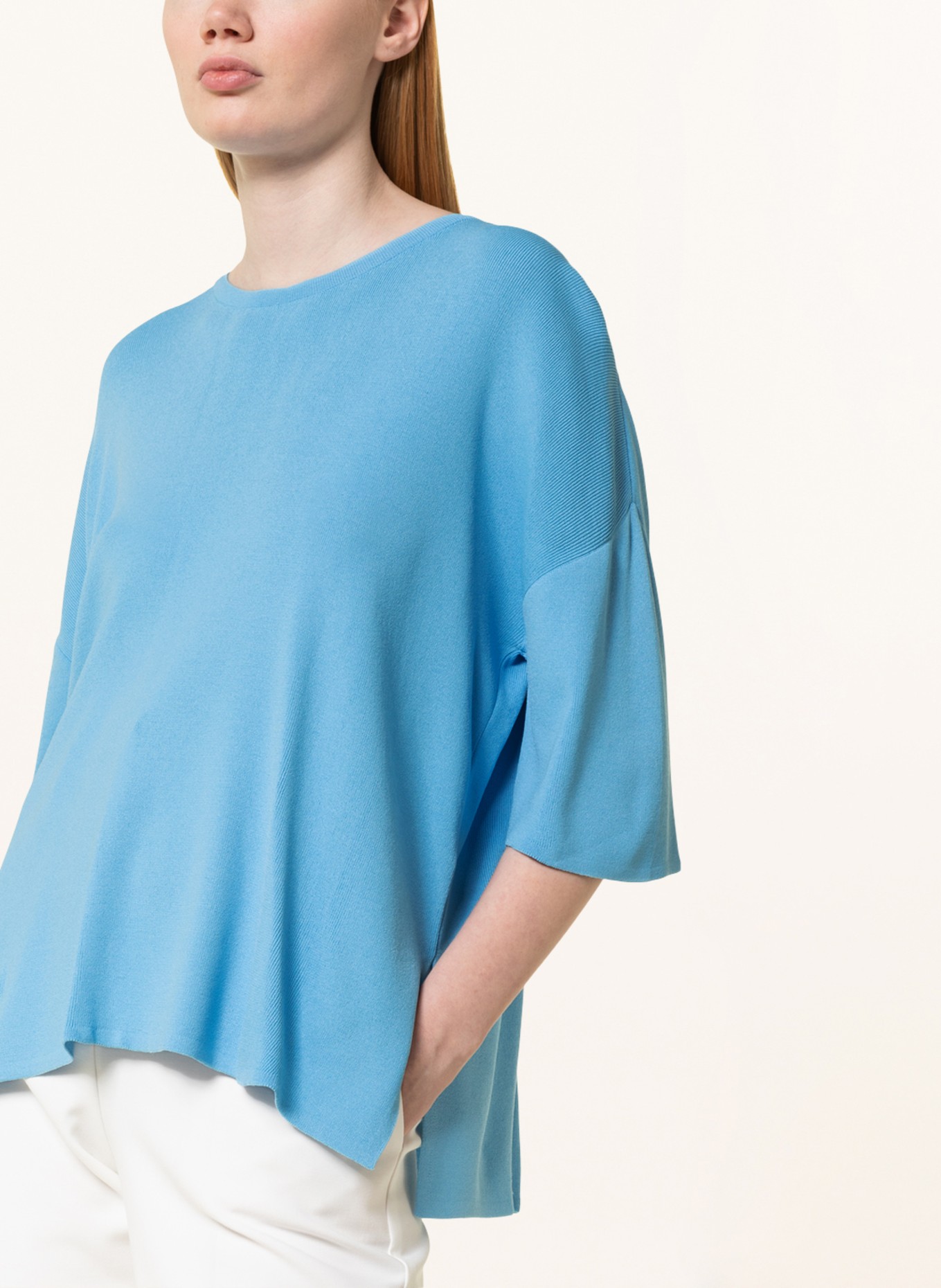 RIANI Sweater with 3/4 sleeves , Color: LIGHT BLUE (Image 4)