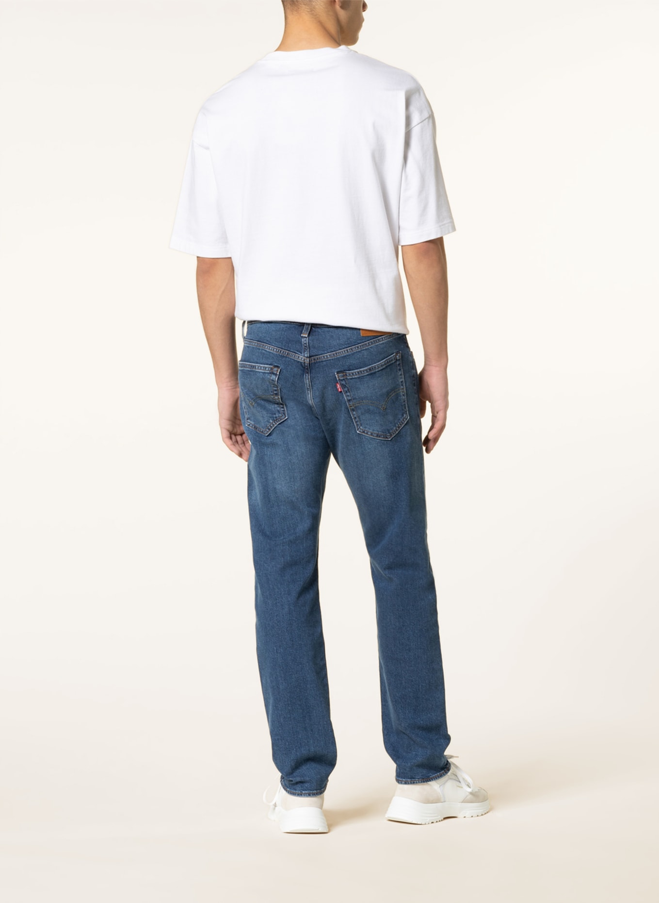 Levi's® Jeans 502 Tapered Fit, Farbe: 77 Dark Indigo - Worn In (Bild 3)