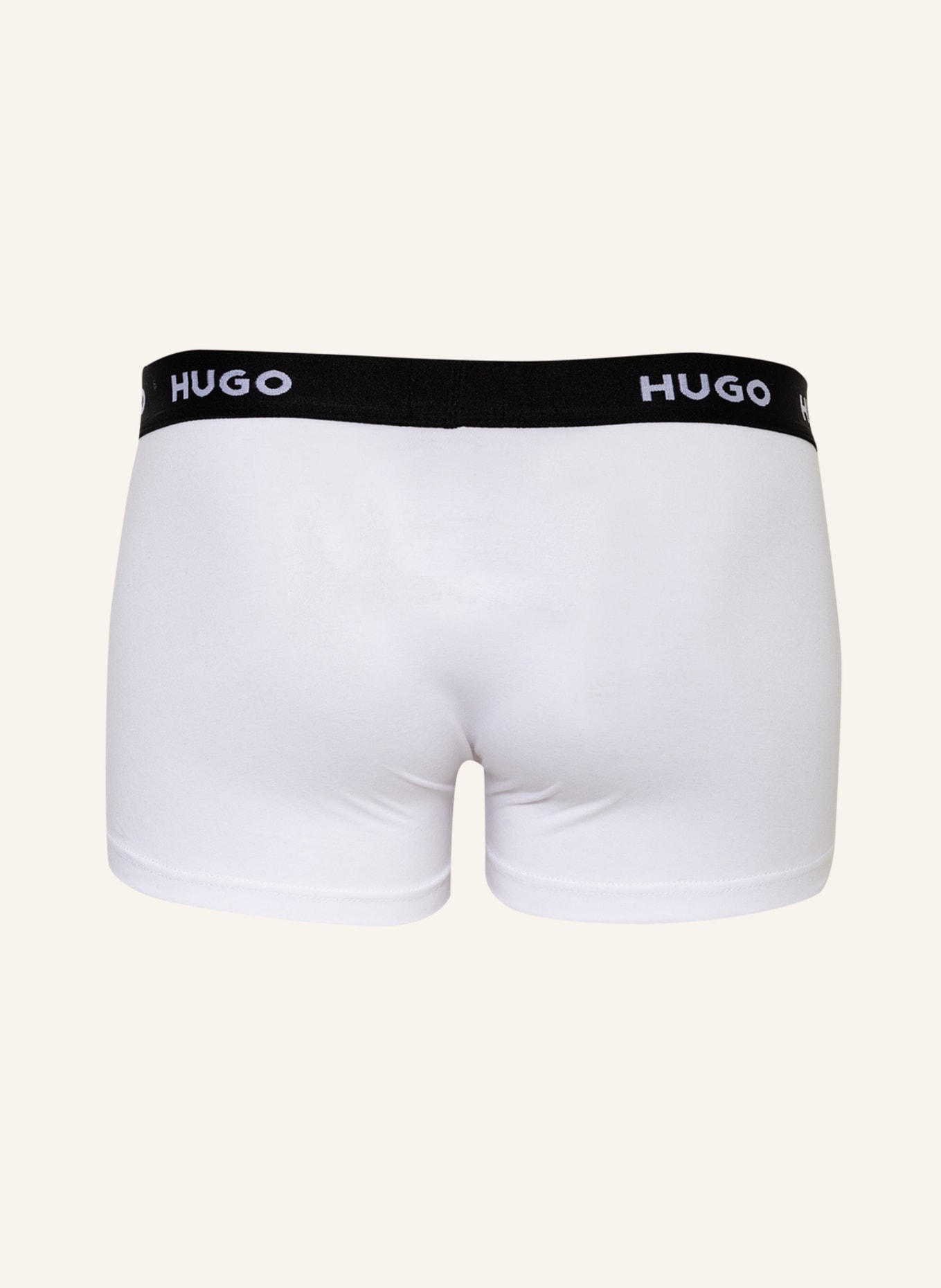 HUGO 3-pack boxer shorts , Color: WHITE (Image 2)