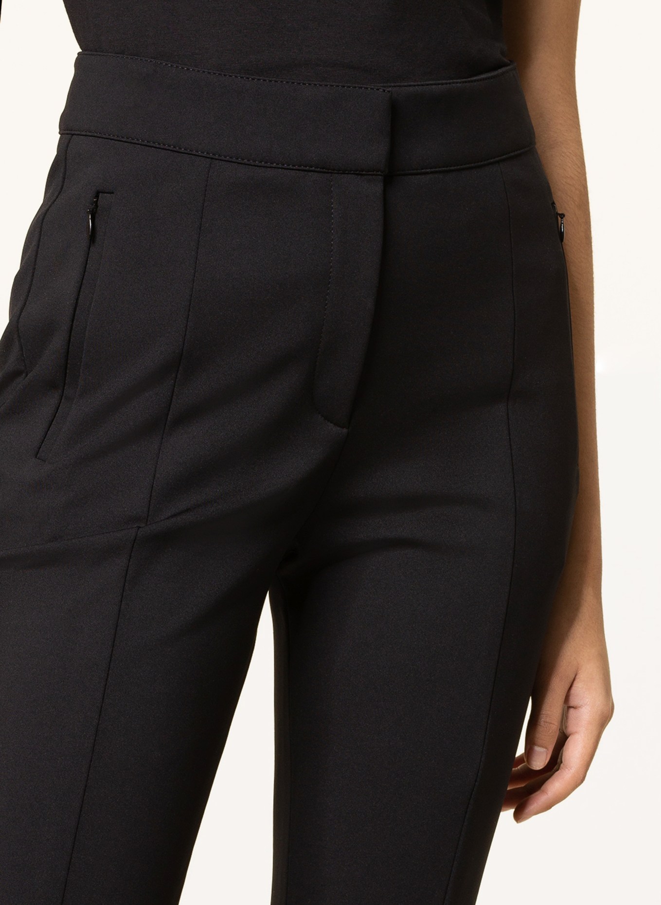 HUGO Kalhoty HESERA: ČERNÁ