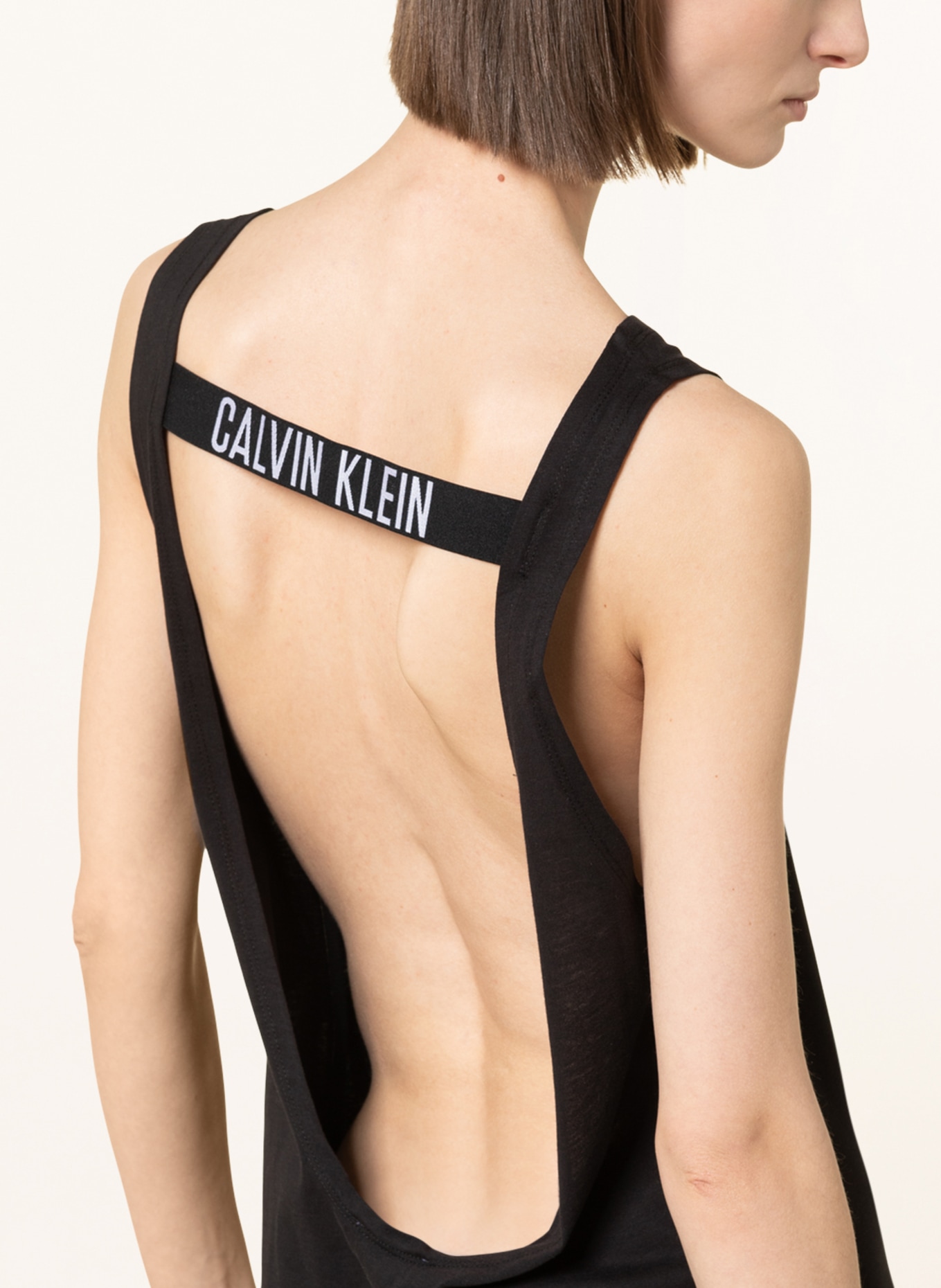 Calvin Klein Beach dress INTENSE POWER, Color: BLACK (Image 4)
