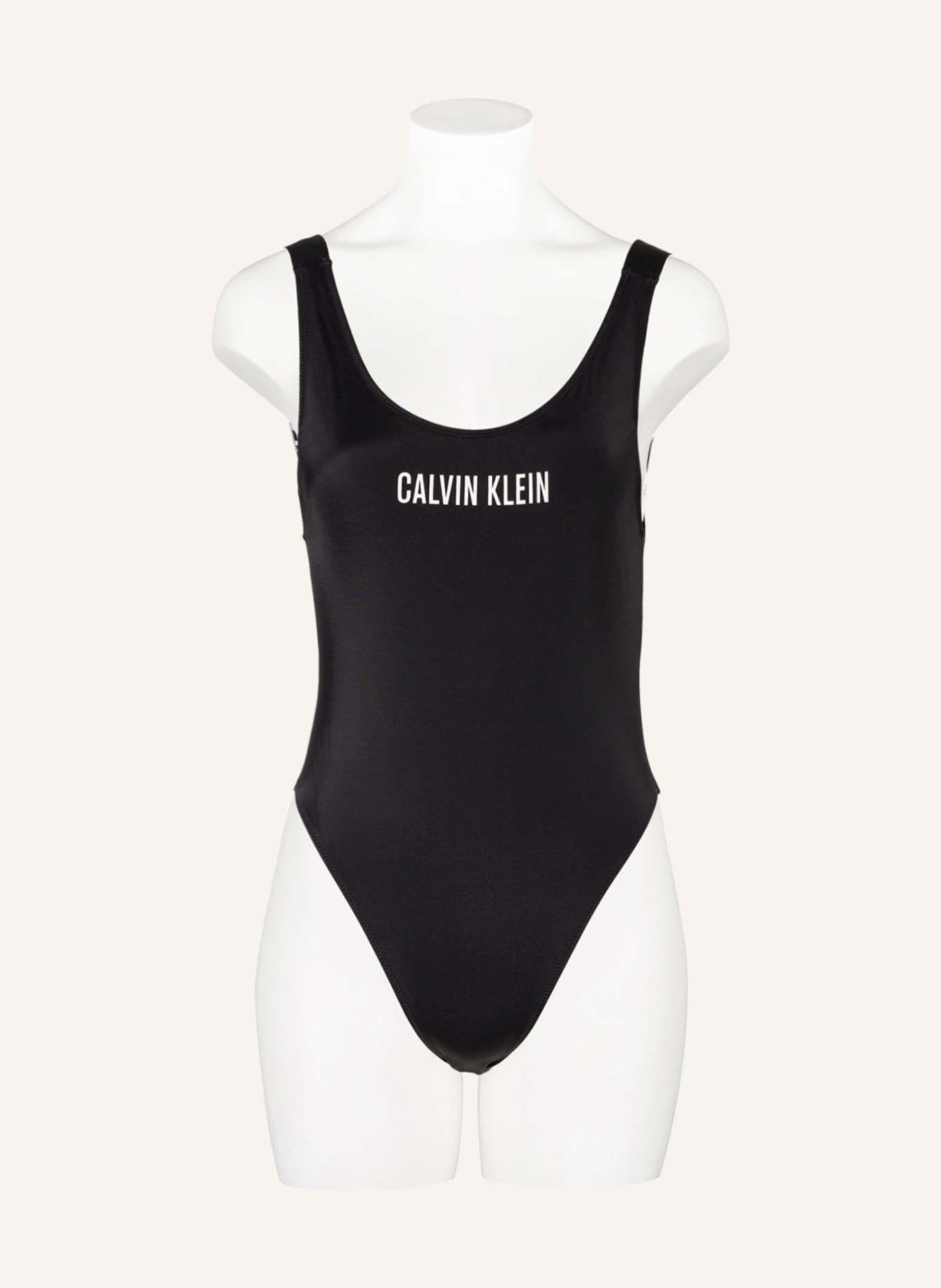 Calvin Klein Badeanzug INTENSE POWER, Farbe: SCHWARZ (Bild 2)
