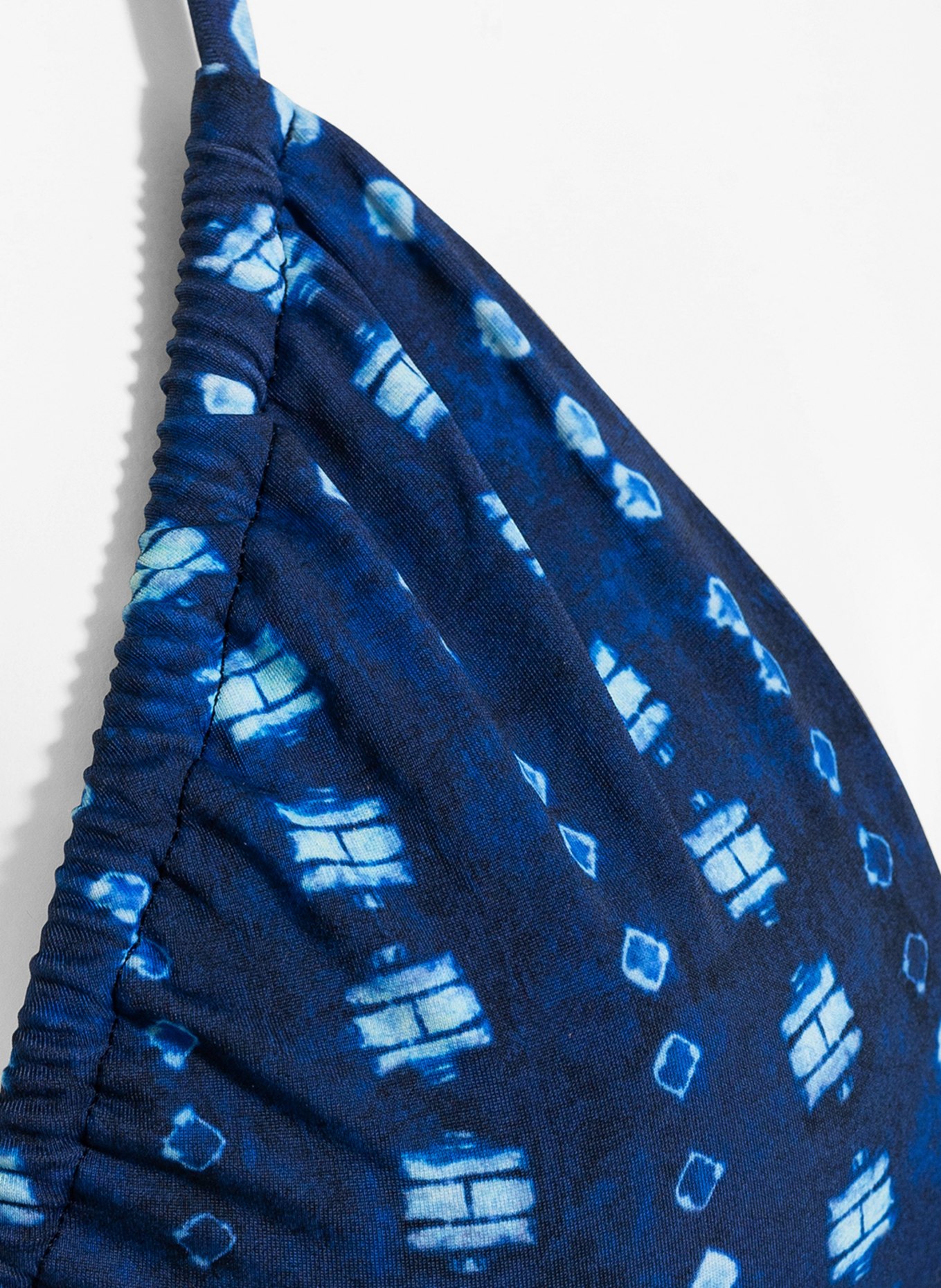 TOMMY HILFIGER Triangle bikini top, Color: LIGHT BLUE/ DARK BLUE (Image 4)