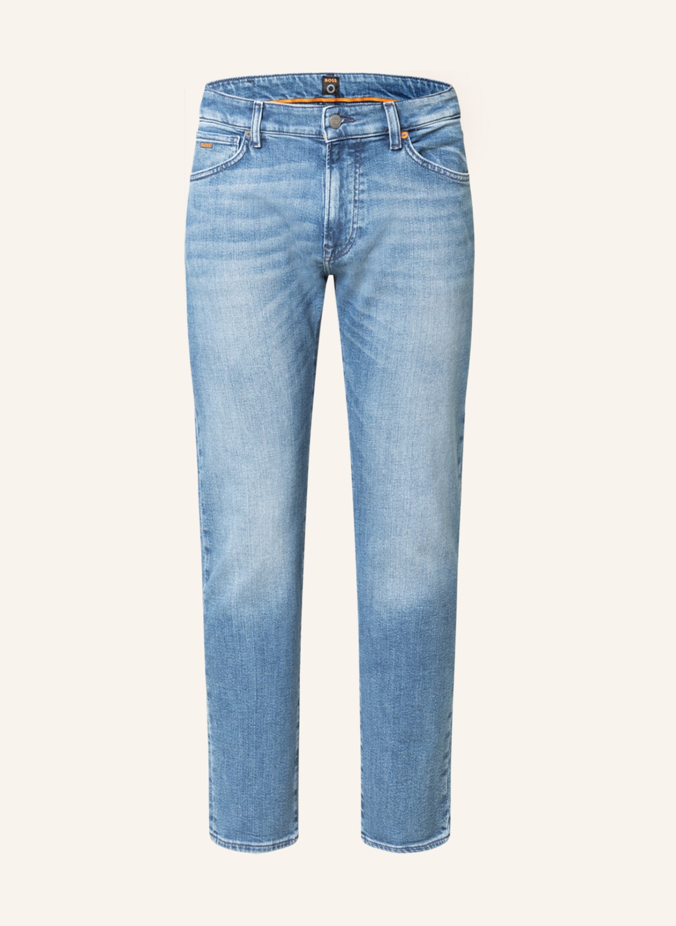 Tether flyde over midler BOSS Jeans MAINE Regular fit in 436 bright blue