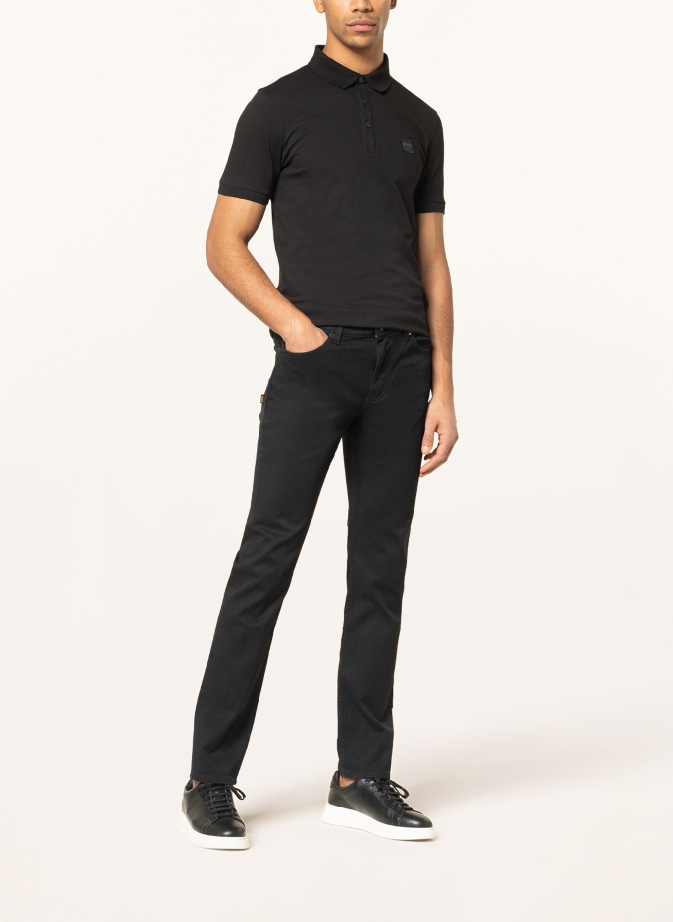 BOSS Jeans DELAWARE slim fit, Color: 002 BLACK (Image 2)