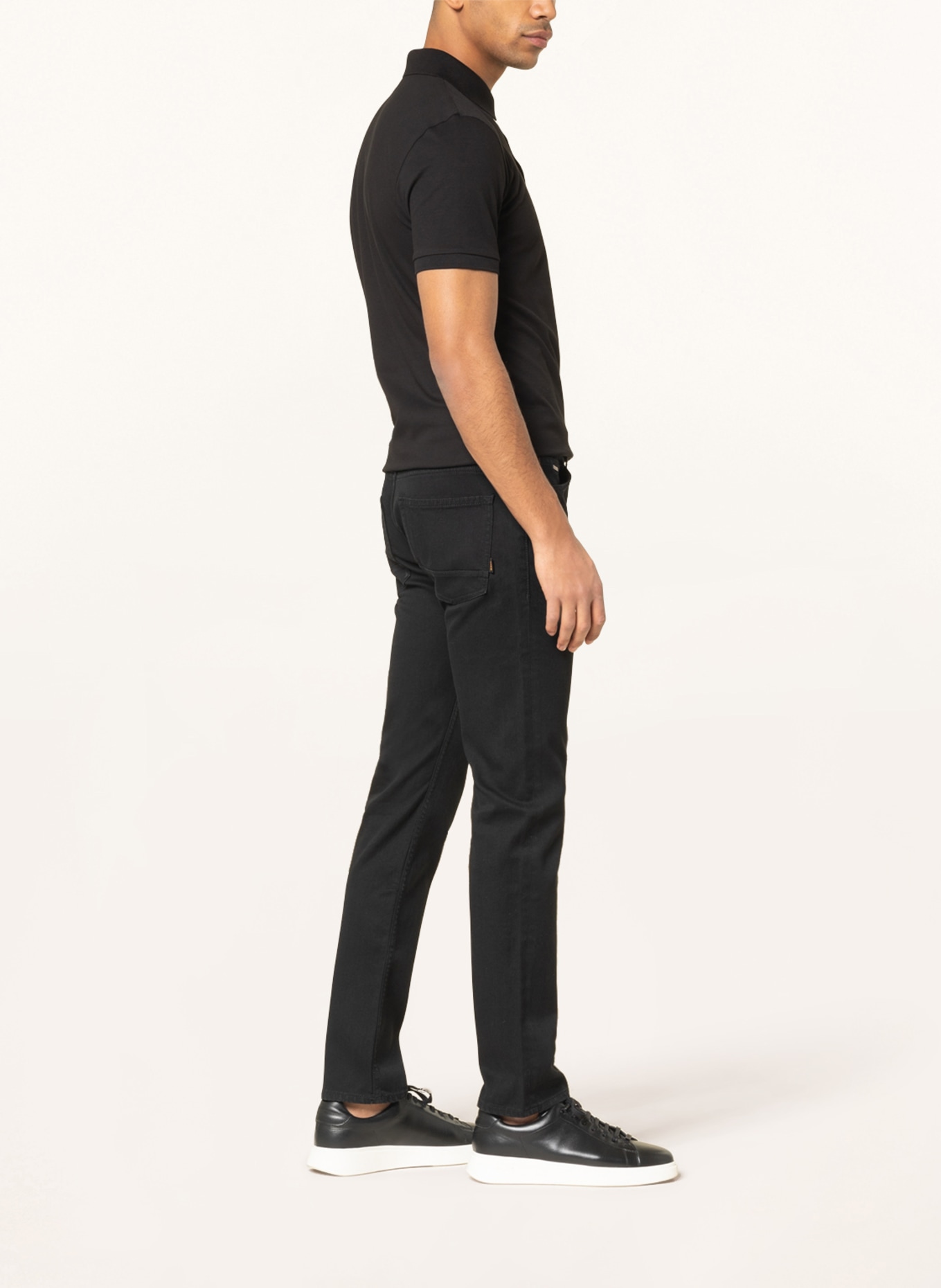 BOSS Jeans DELAWARE slim fit, Color: 002 BLACK (Image 4)