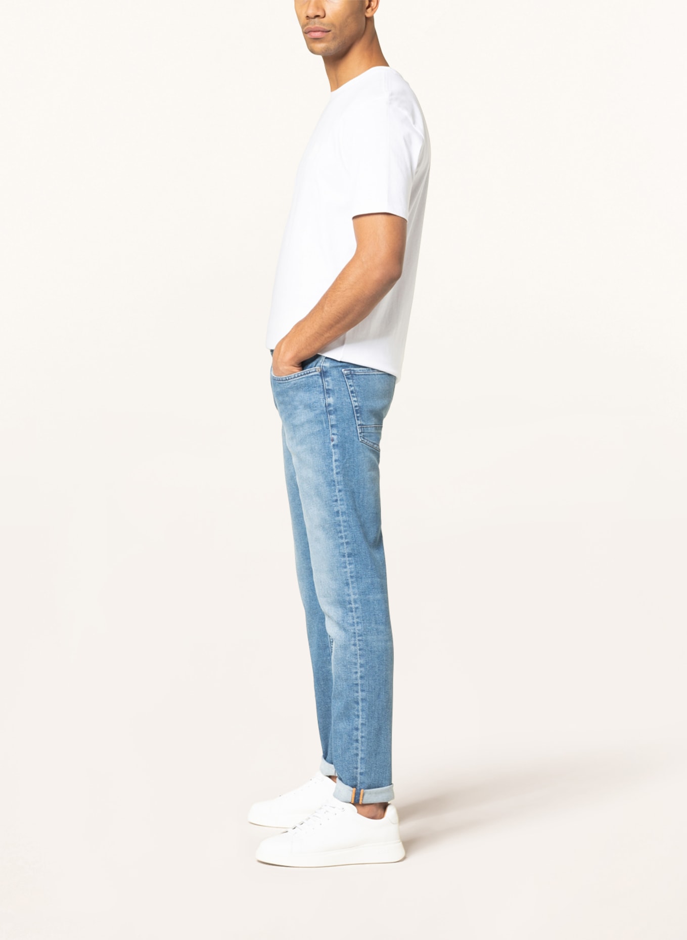 BOSS Jeans TABER tapered fit, Color: 436 BRIGHT BLUE (Image 4)