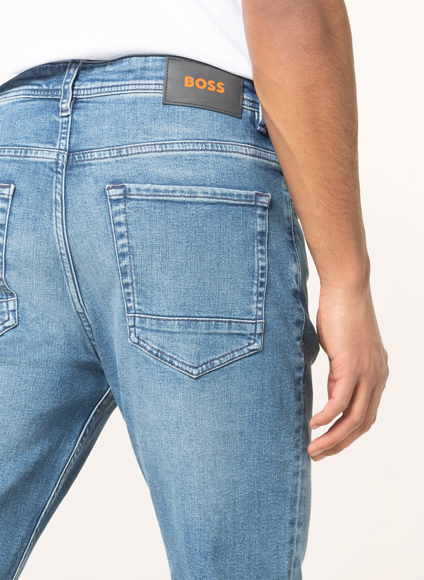 BOSS Jeans TABER Tapered Fit, Farbe: 436 BRIGHT BLUE (Bild 5)