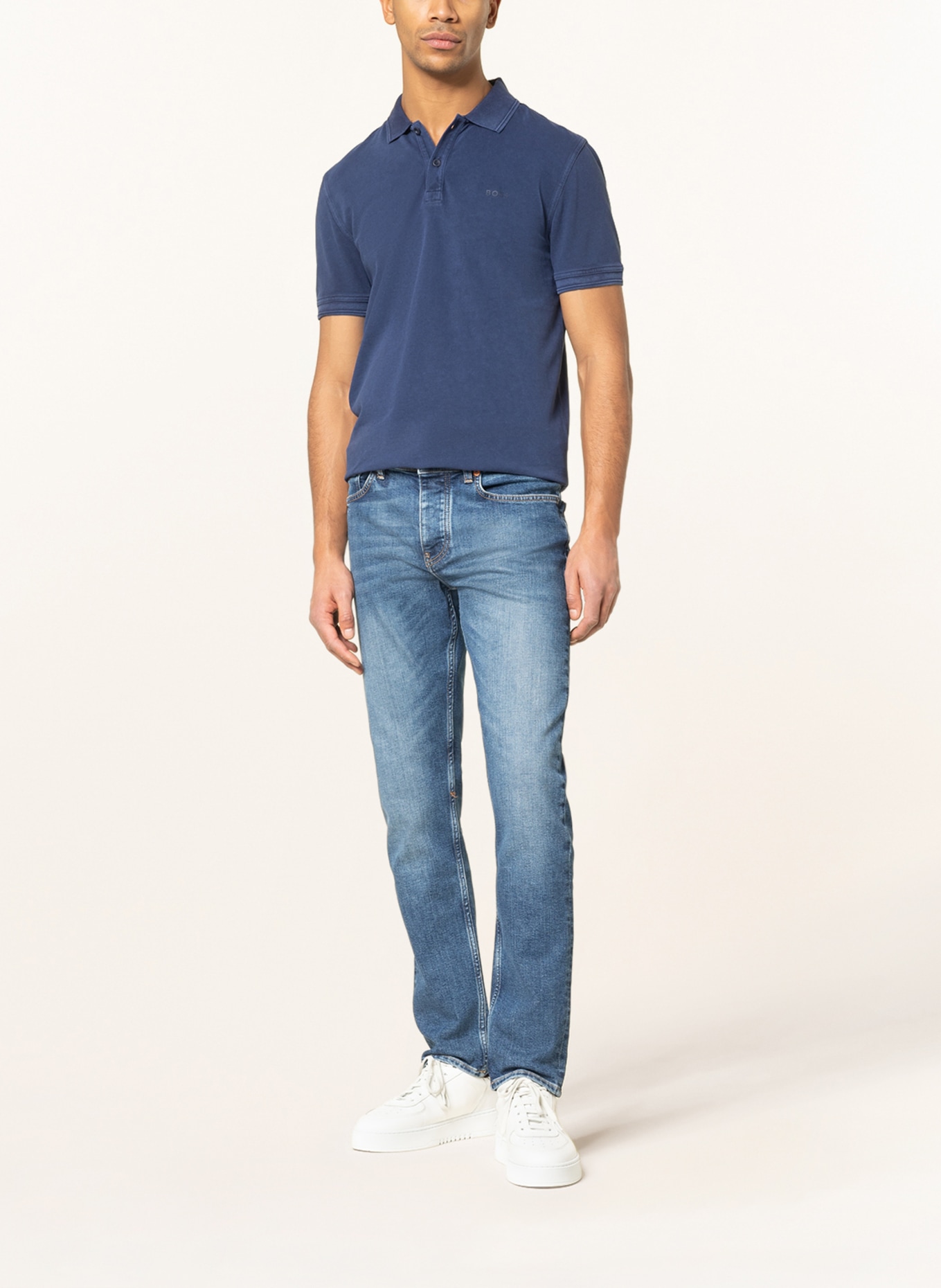 BOSS Jeans TABER Tapered Fit, Farbe: 428 MEDIUM BLUE (Bild 2)