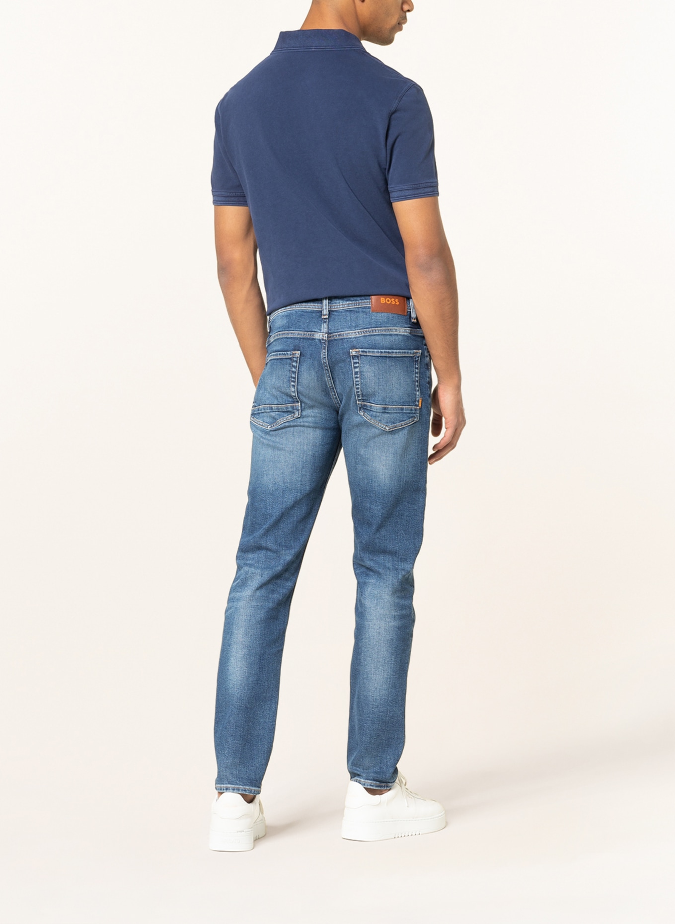 BOSS Jeans TABER Tapered Fit, Farbe: 428 MEDIUM BLUE (Bild 3)
