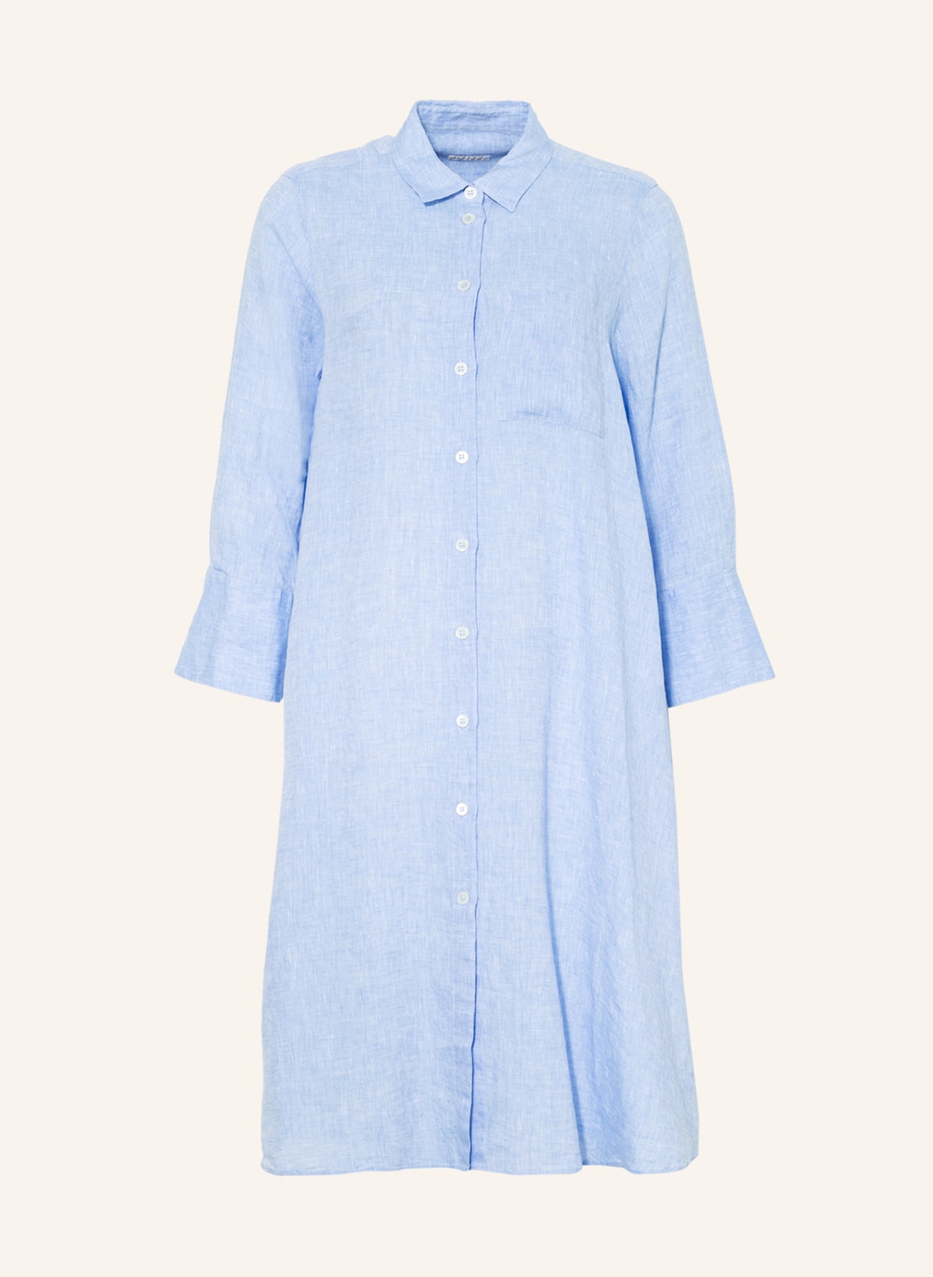 ROBERT FRIEDMAN Shirt dress LENA made of linen, Color: LIGHT BLUE (Image 1)