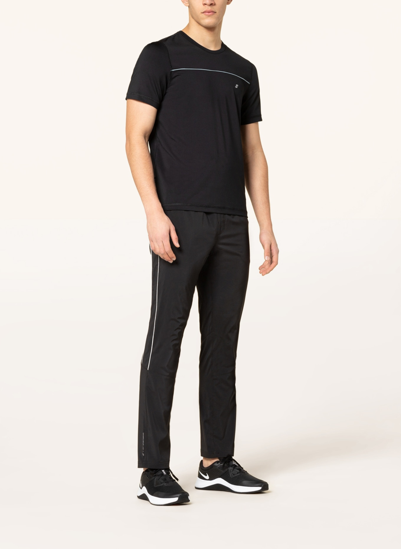 JOY sportswear Training pants LINUS, Color: BLACK (Image 2)