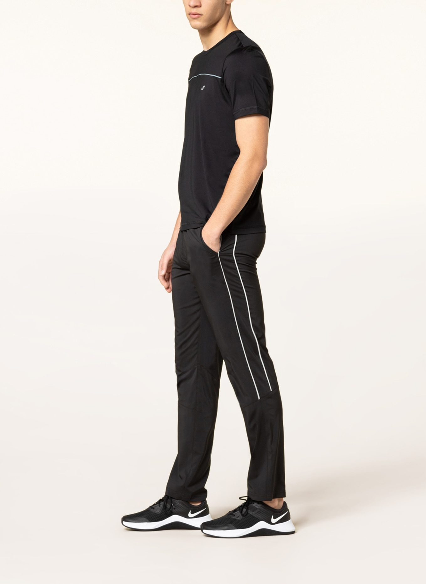 JOY sportswear Training pants LINUS, Color: BLACK (Image 4)