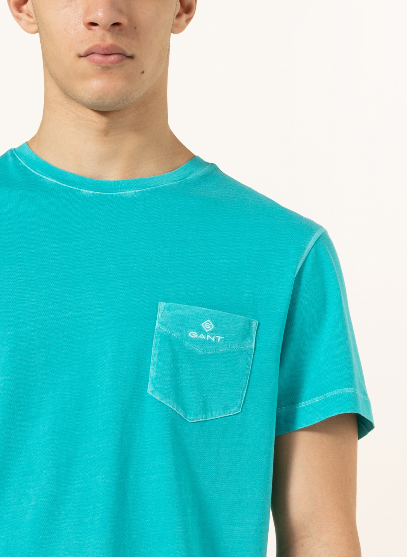 GANT T-Shirt , Farbe: TÜRKIS (Bild 4)