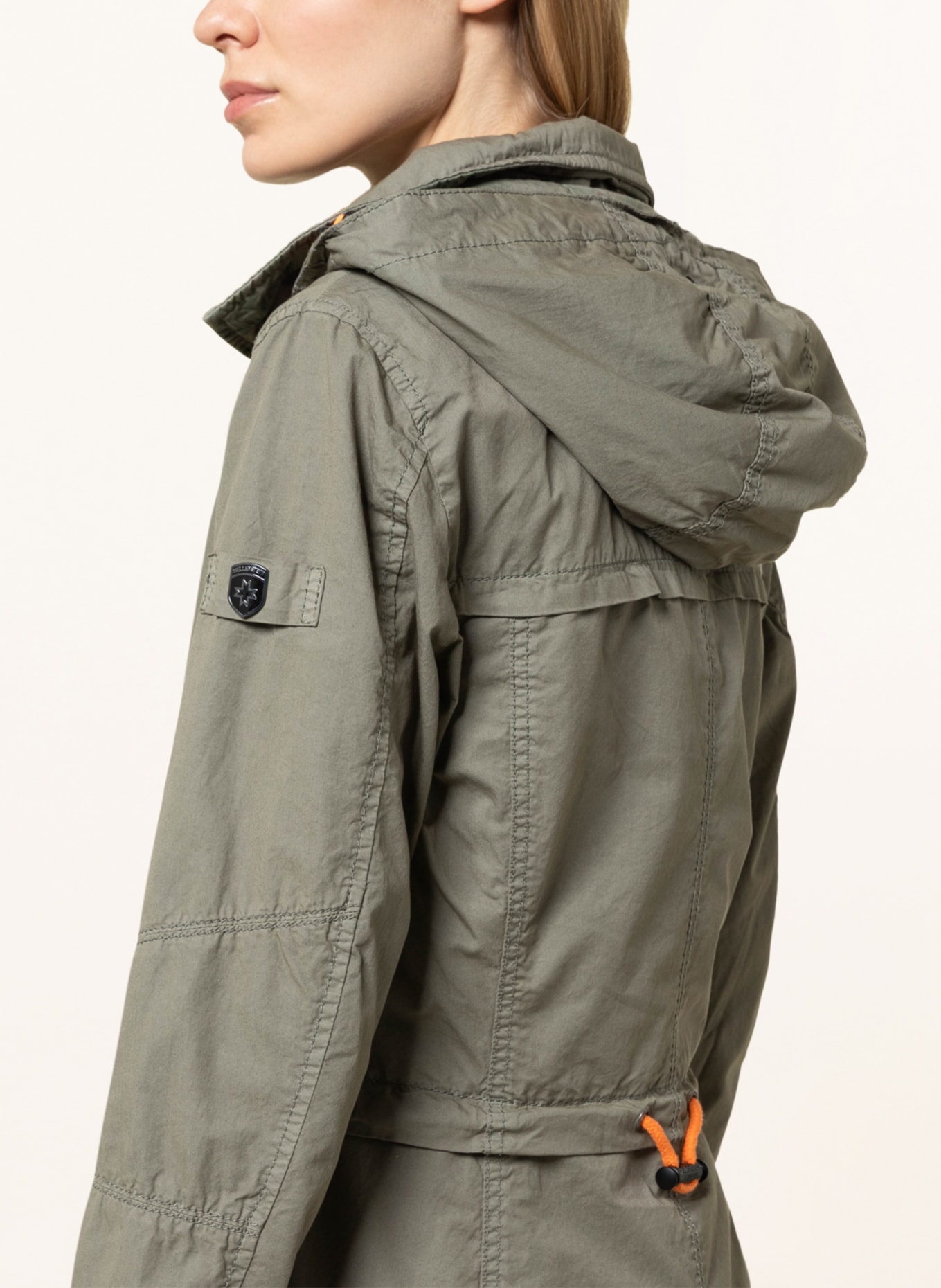 WELLENSTEYN Parka HUDSON with detachable hood, Color: OLIVE (Image 5)