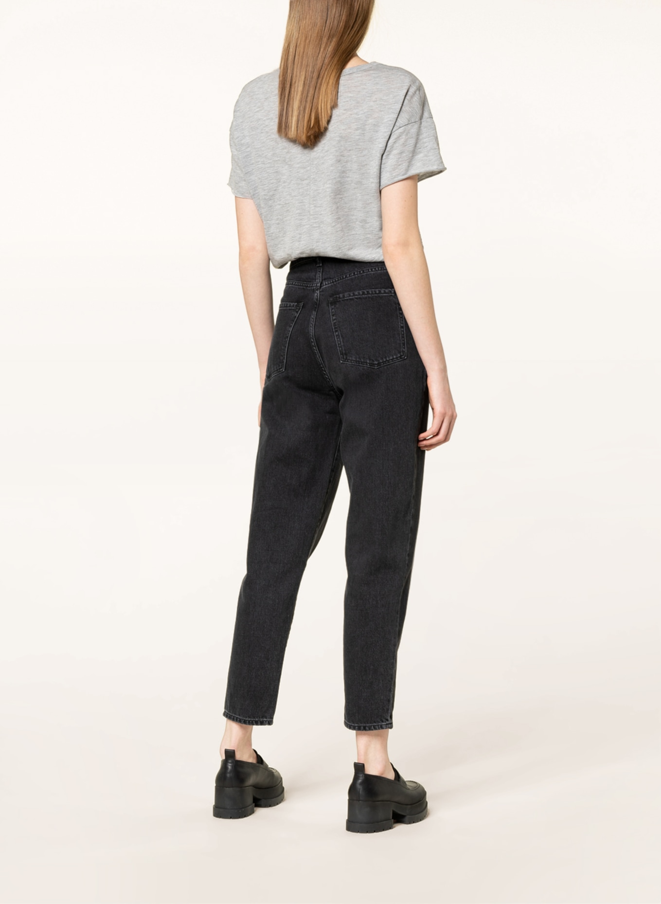 ARMEDANGELS Mom jeans MAIRAA , Color: 472 washed down black (Image 3)