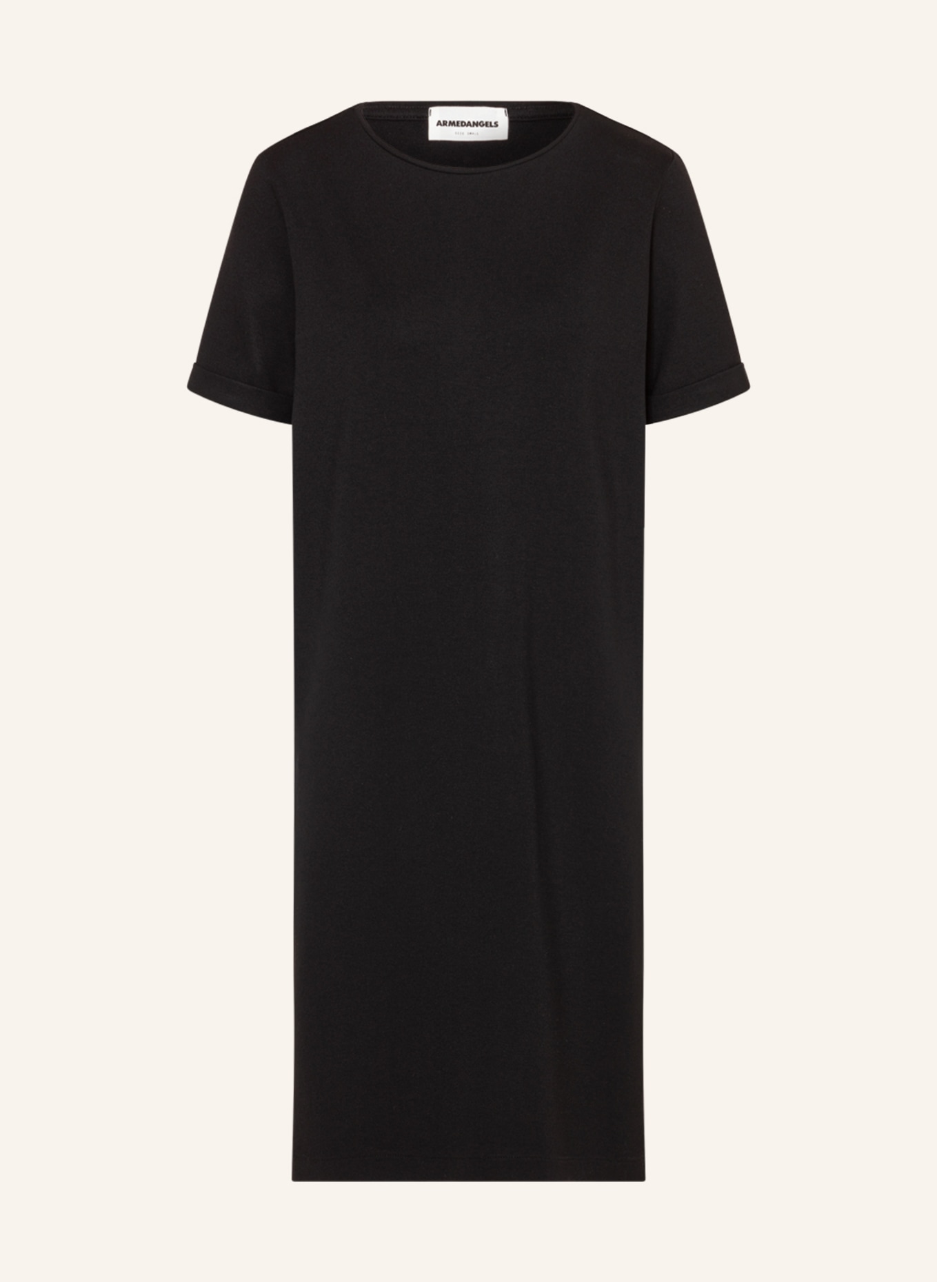 ARMEDANGELS Jersey dress MAAILA, Color: BLACK (Image 1)