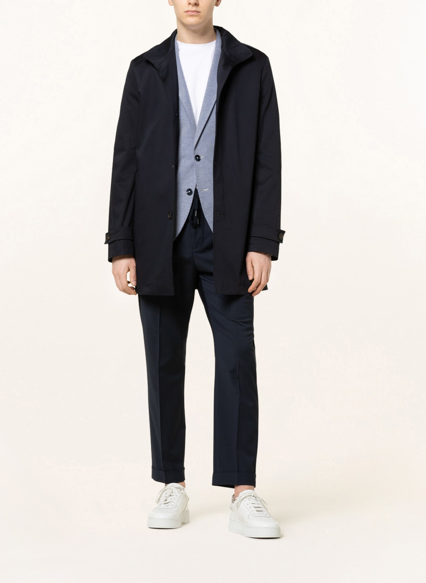 CINQUE Trenchcoat CISCALE: DUNKELBLAU